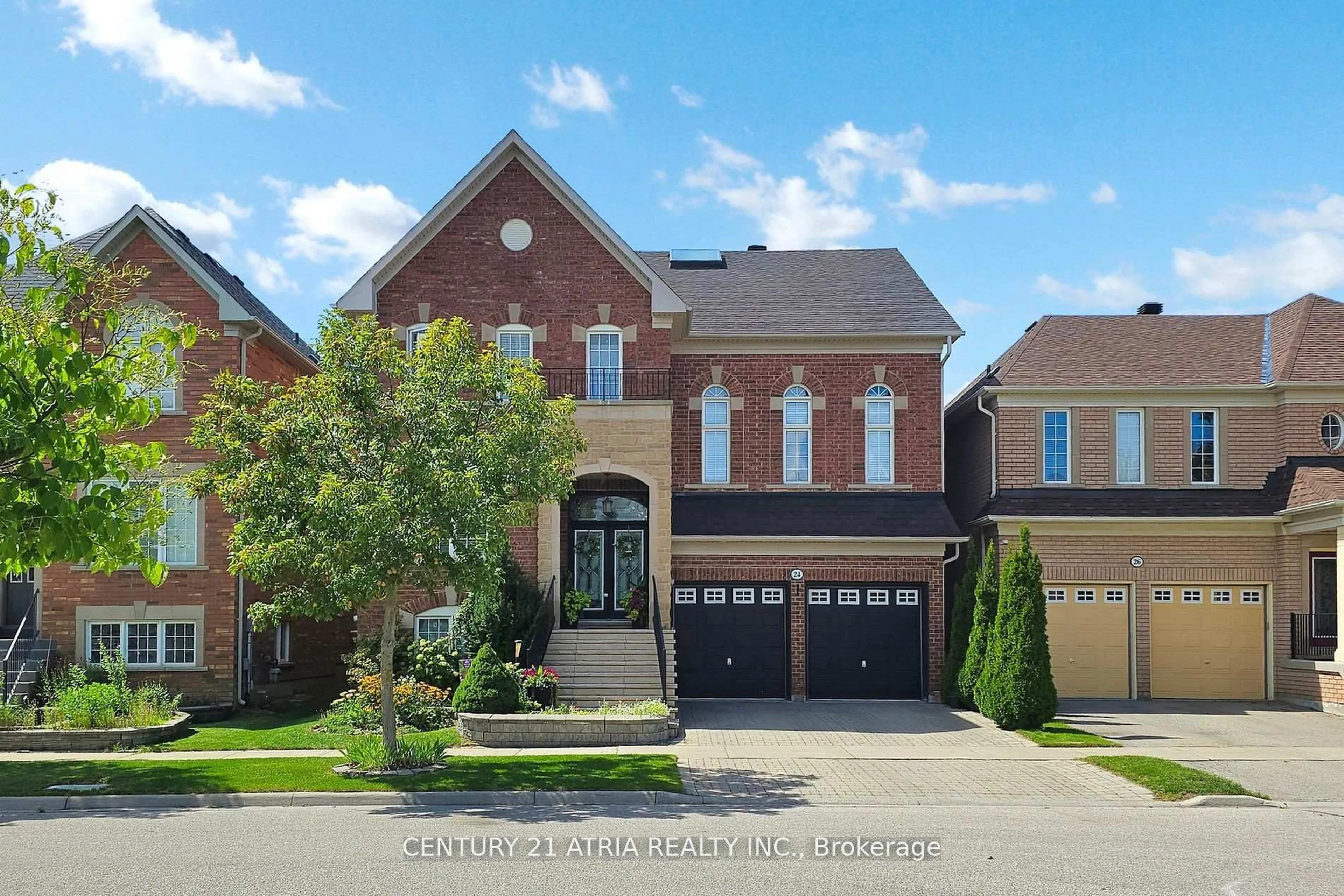 Home with brick exterior material, street for 24 Gannett Dr, Richmond Hill Ontario L4E 0E9