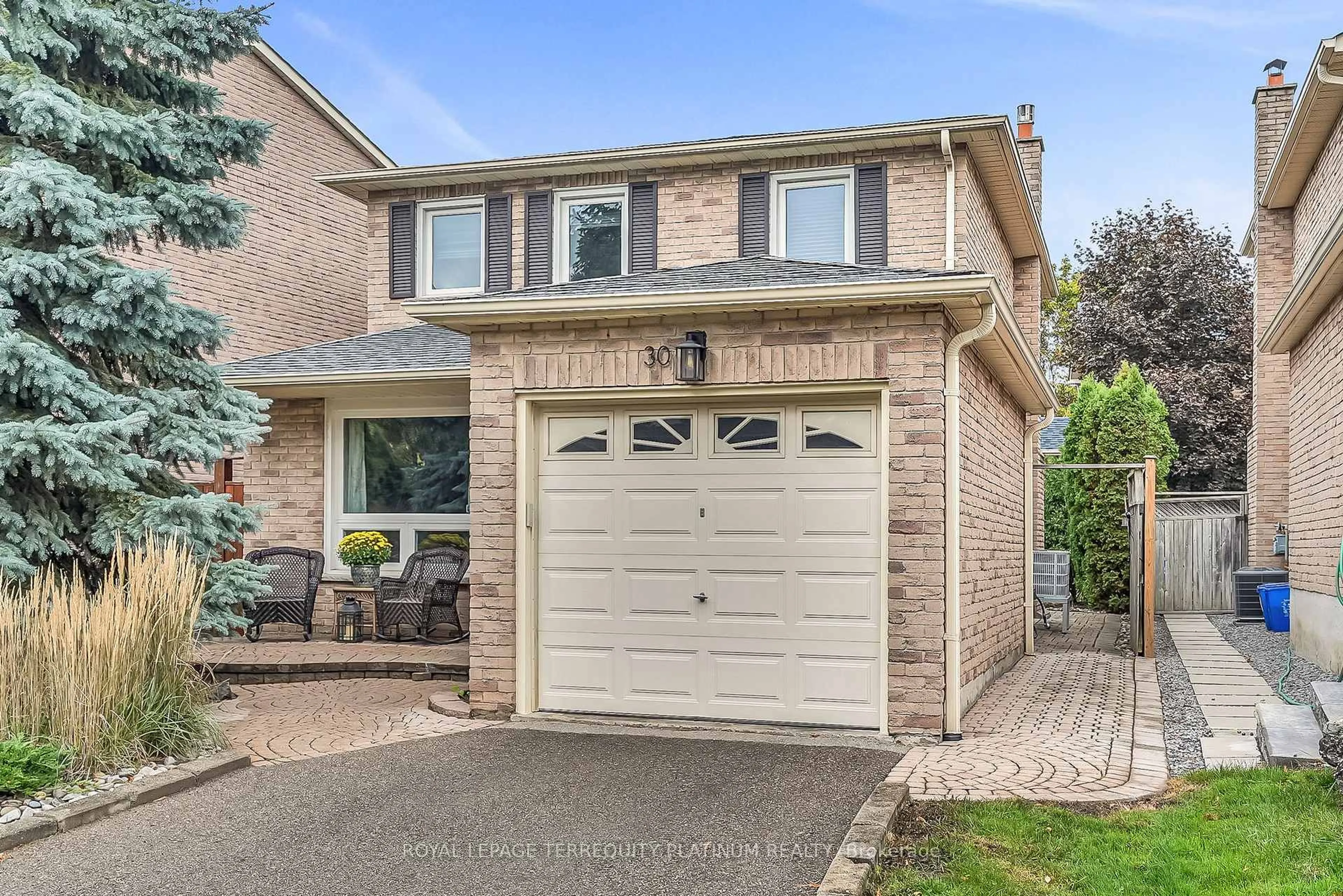 Home with brick exterior material, street for 30 Vanessa Rd, Markham Ontario L3R 4W3