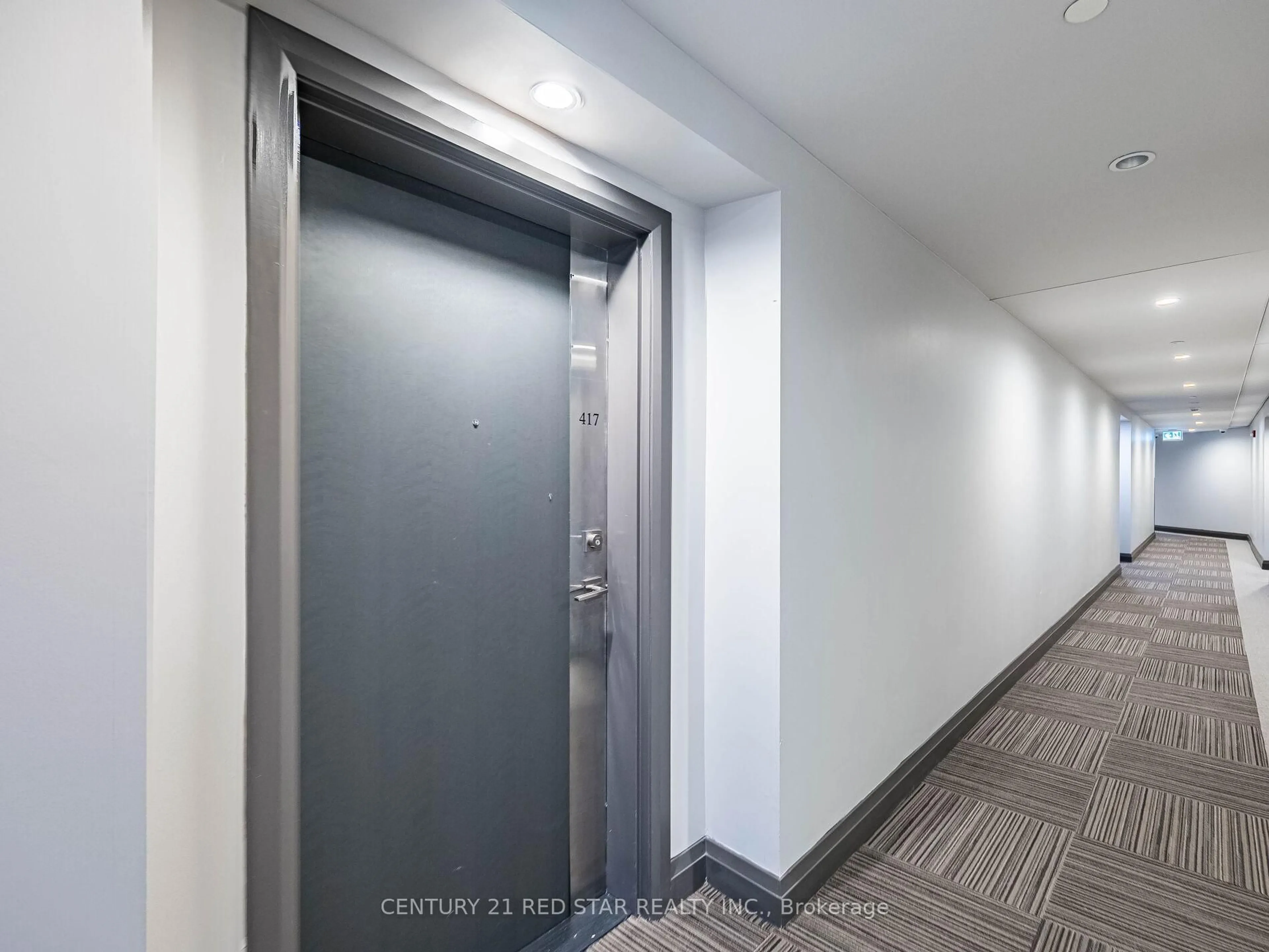 Indoor foyer for 58 Adam Sellers St #417, Markham Ontario L6B 1M7