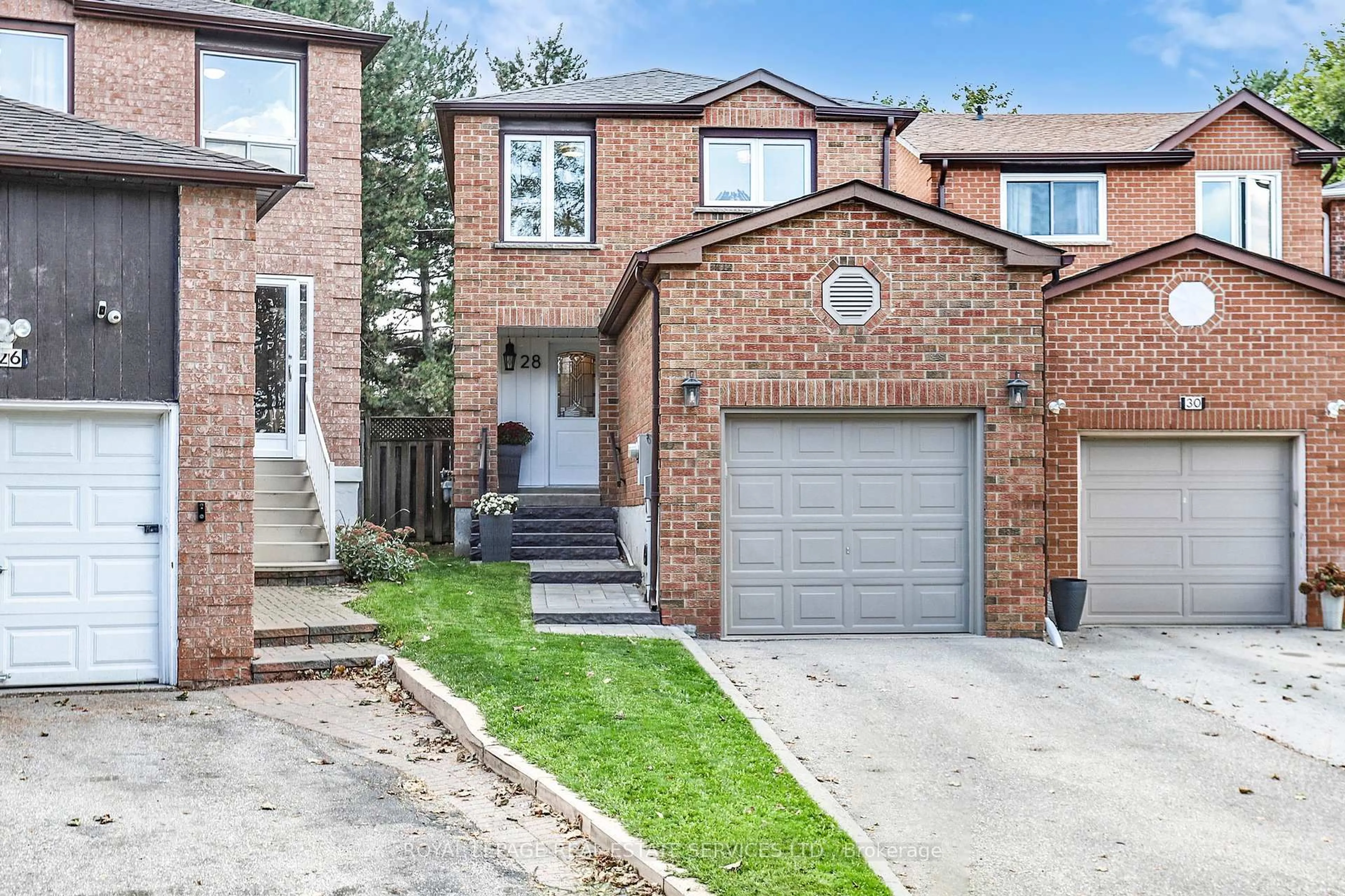 Home with brick exterior material, street for 28 Rejane Cres, Vaughan Ontario L4J 5A1