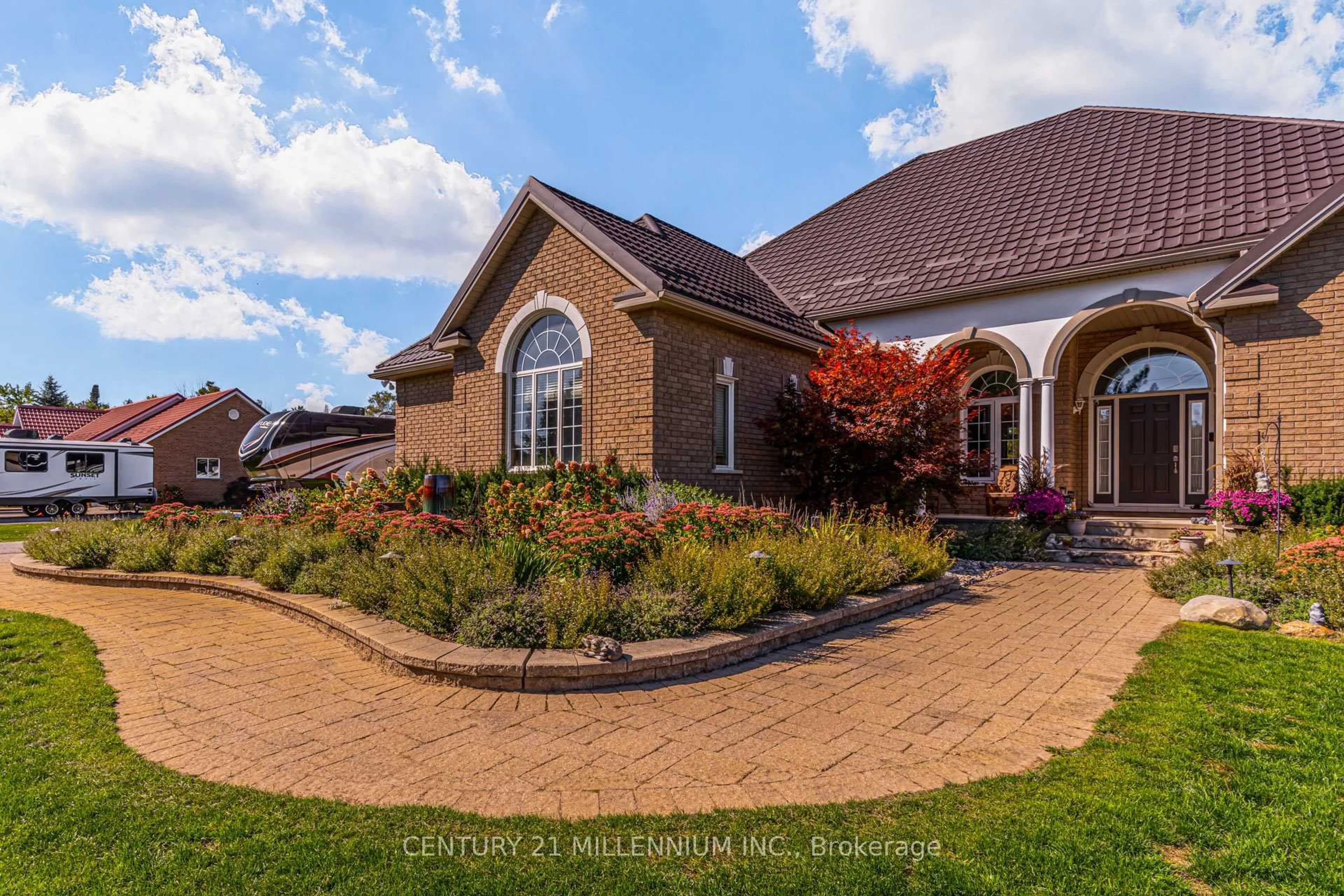 Home with brick exterior material, street for 9344 County 1 Rd, Adjala-Tosorontio Ontario L0N 1P0