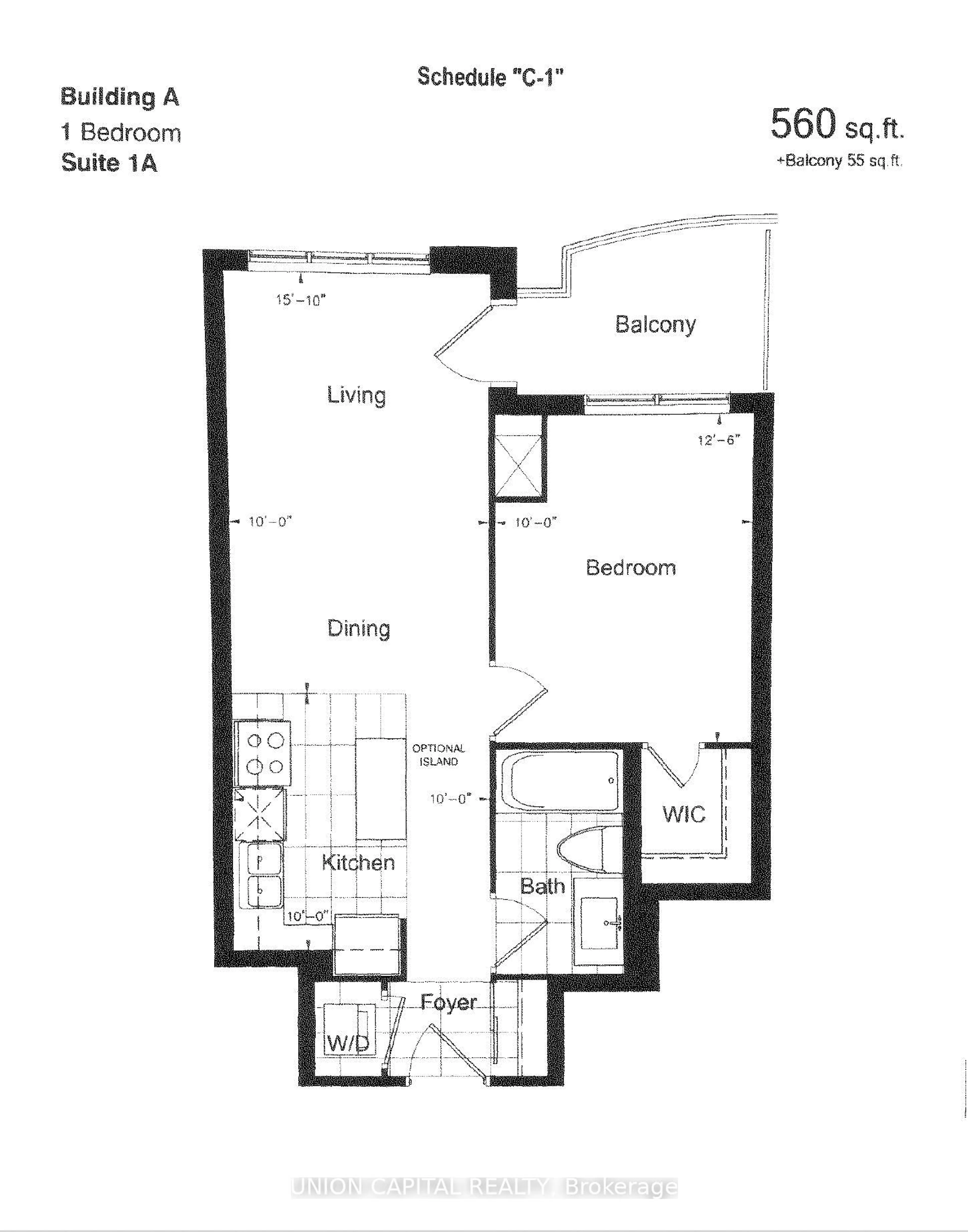 Floor plan for 8200 BIRCHMOUNT Rd #503, Markham Ontario L3R 9W1