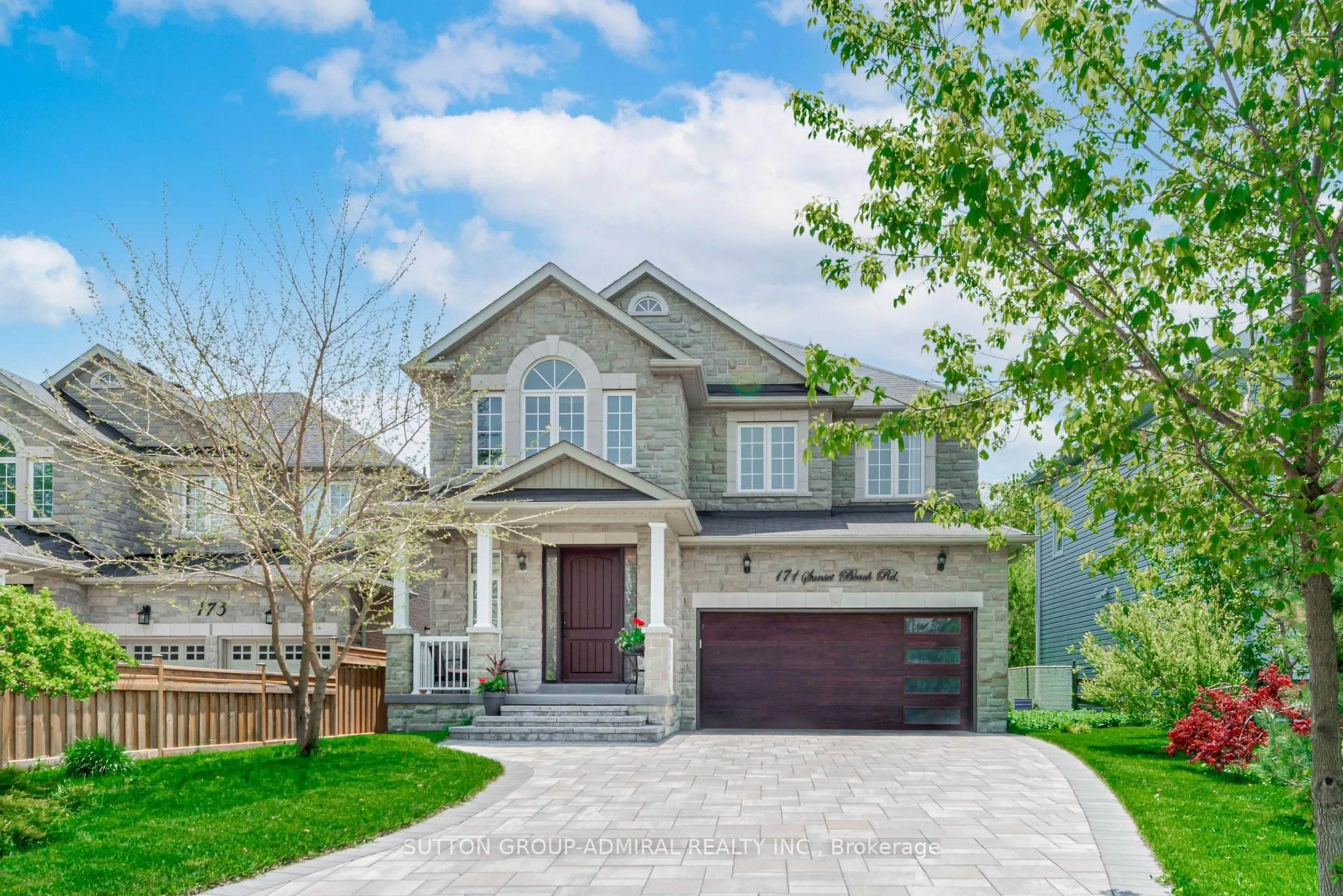 Home with brick exterior material, street for 171 Sunset Beach Rd, Richmond Hill Ontario L4E 3G7