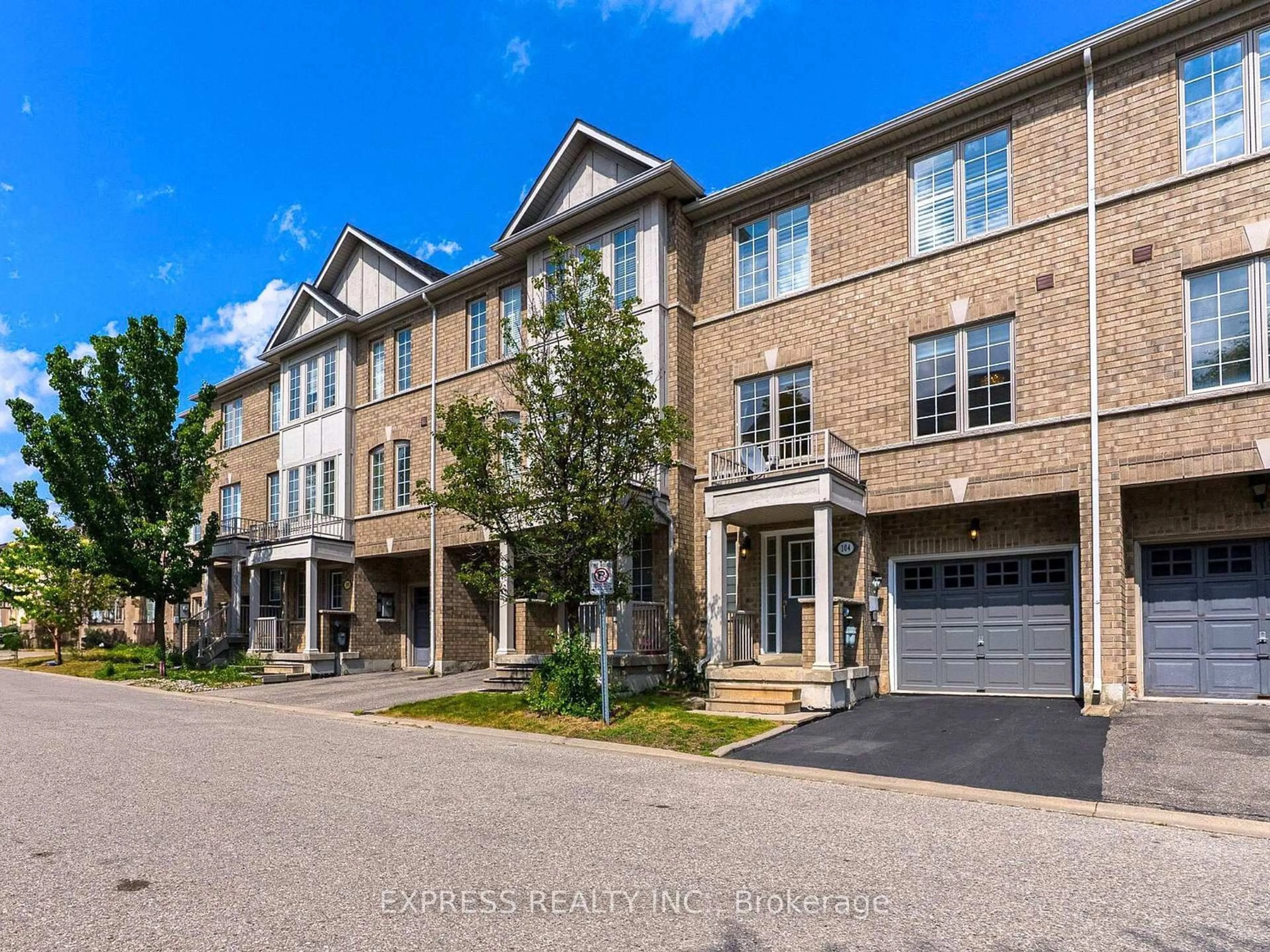 Home with brick exterior material, street for 104 Prince Charles Way, Markham Ontario L6C 0B5