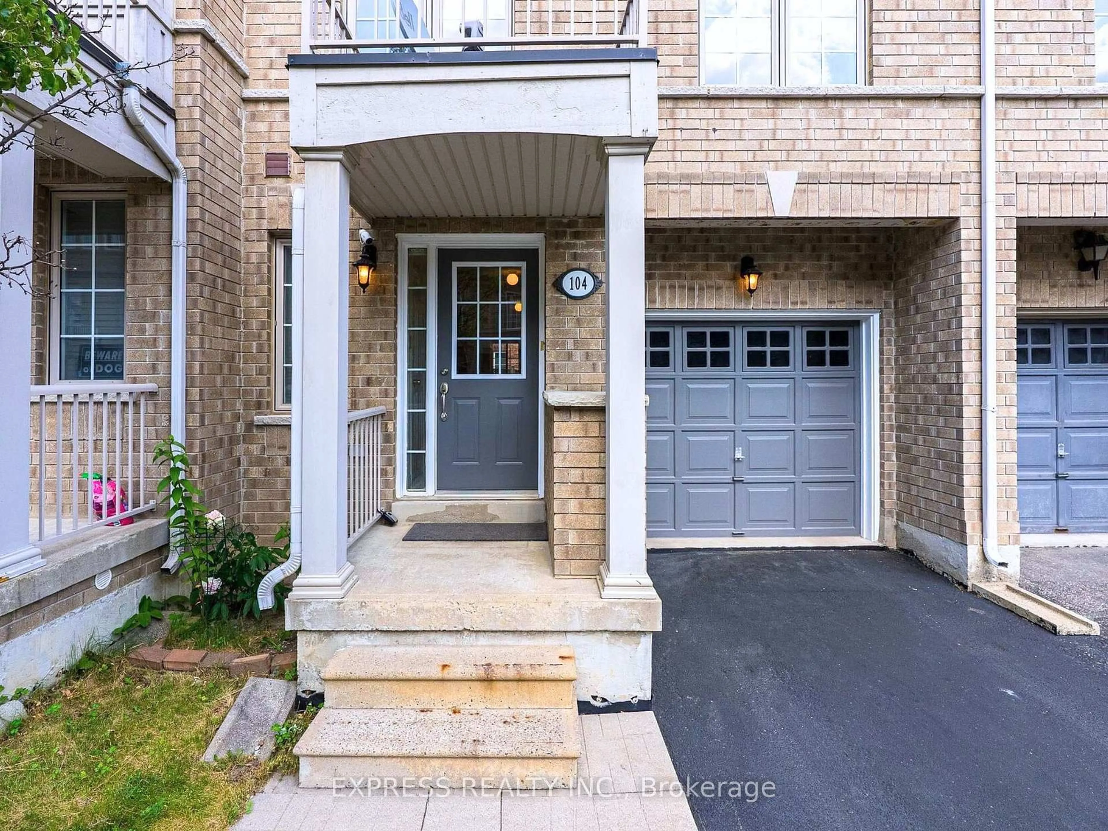Home with brick exterior material, street for 104 Prince Charles Way, Markham Ontario L6C 0B5