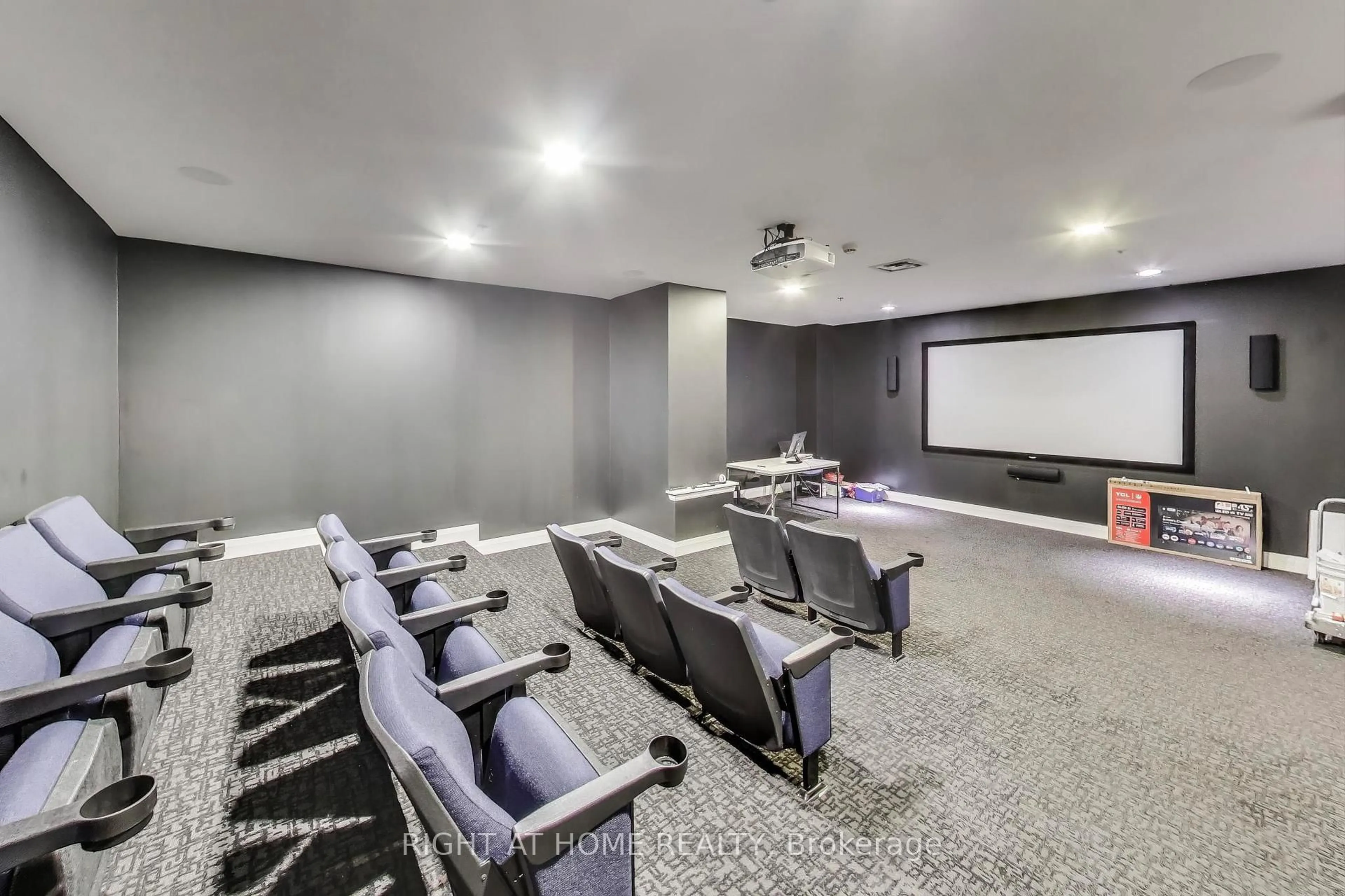 Home theater for 12 Woodstream Blvd #317, Vaughan Ontario L4L 8C3