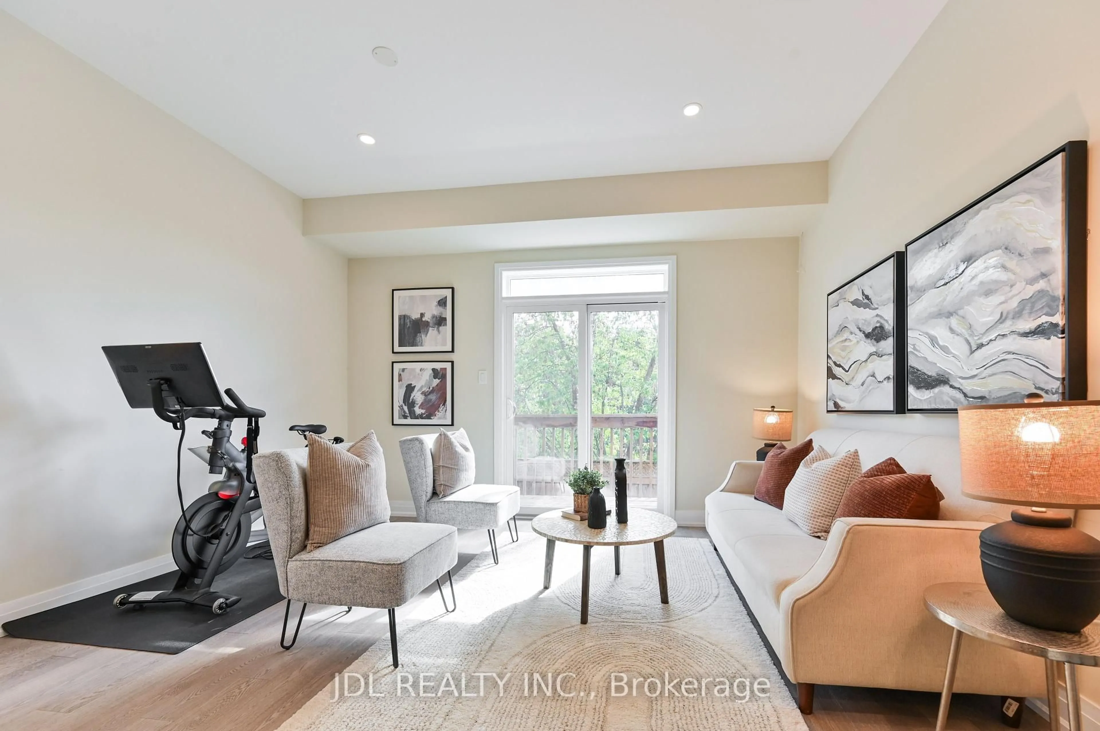 Living room with furniture, unknown for 17 Thomas Foster St, Markham Ontario L6C 0Z4