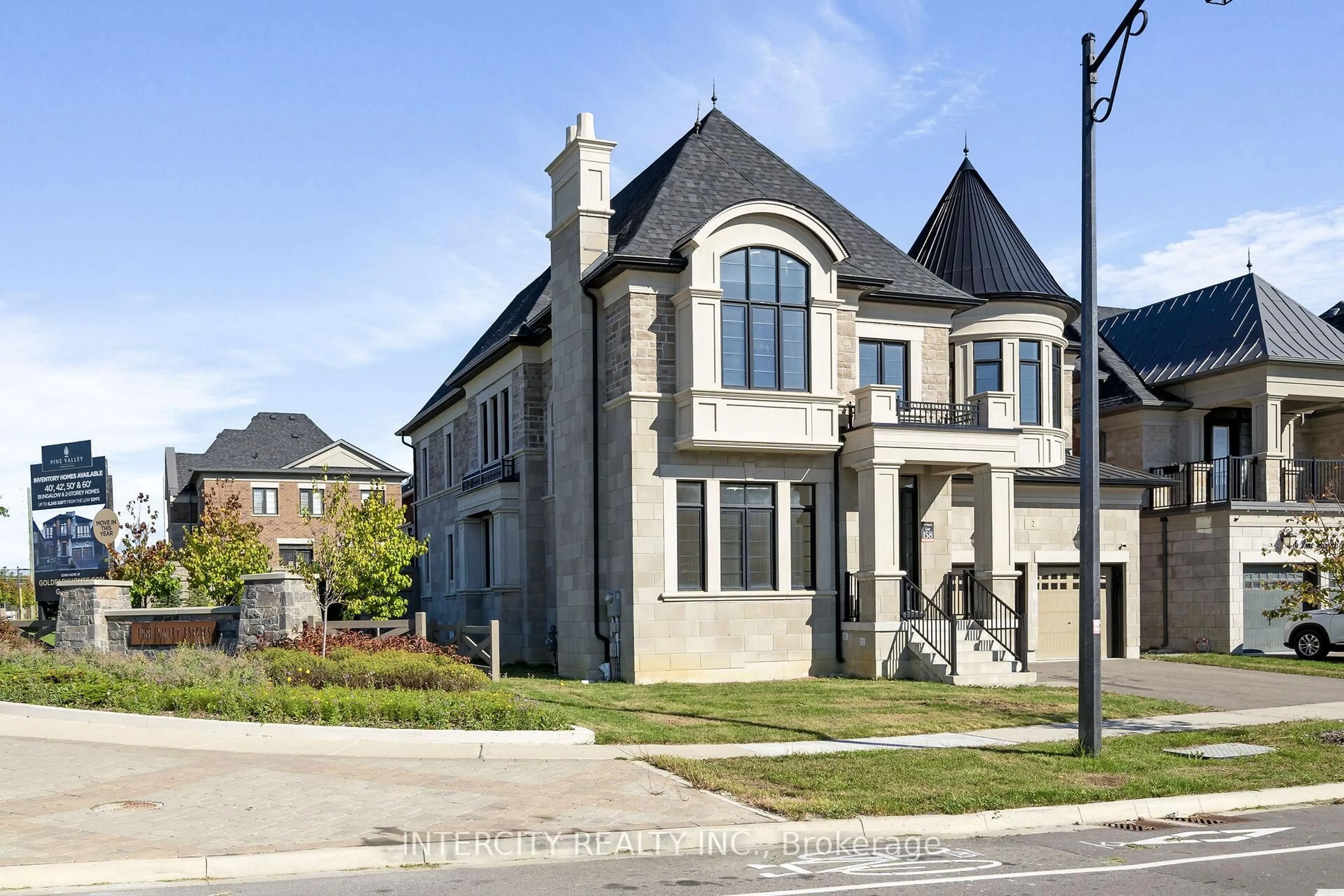 Home with brick exterior material, street for 2 Pine Heights Dr, Vaughan Ontario L4H 5C9