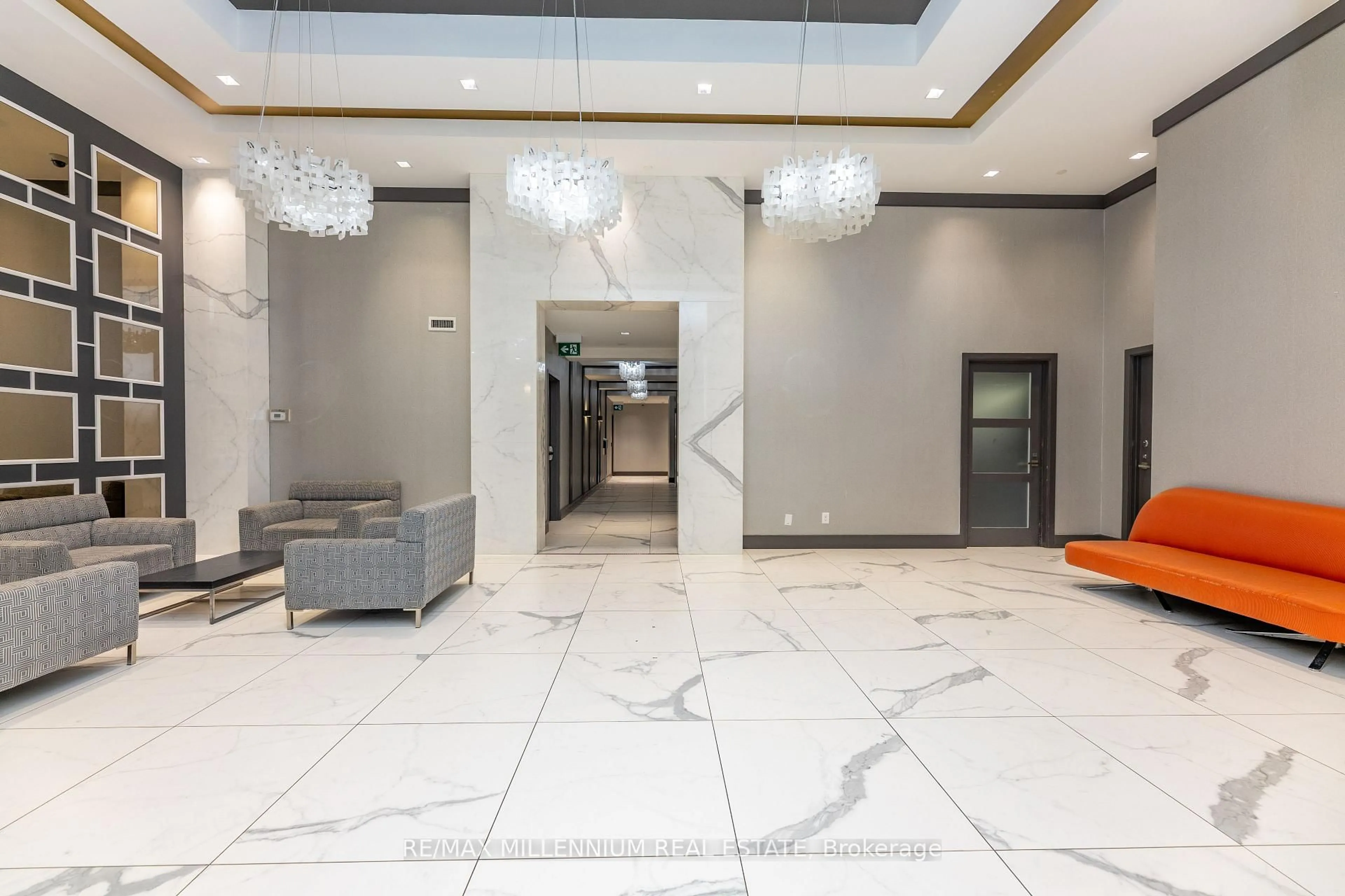 Lobby for 3700 Highway 7 Rd #1401, Vaughan Ontario L4L 0G3