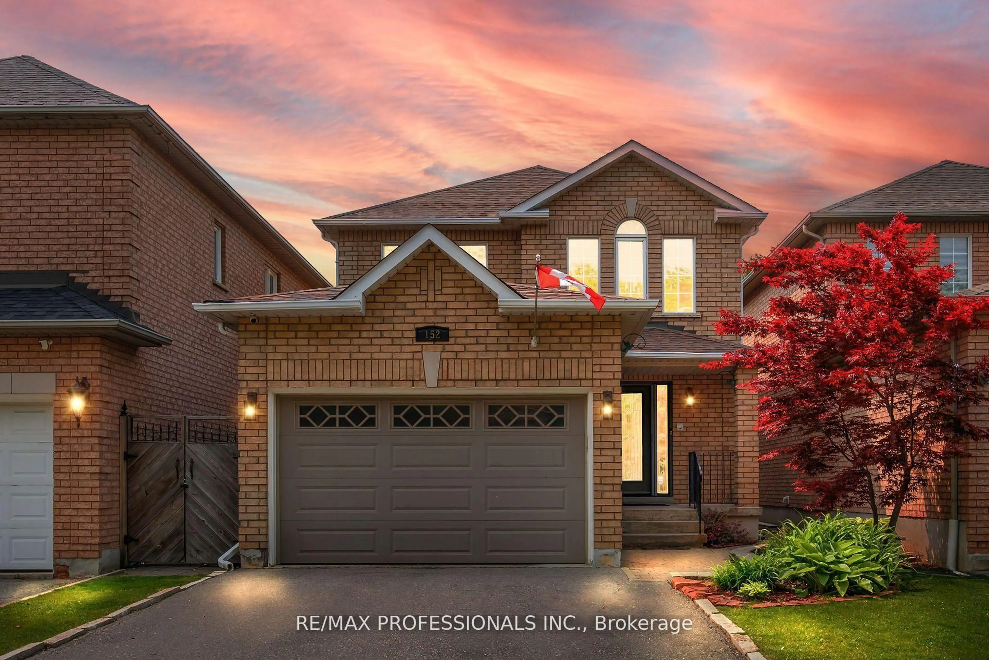 Home with brick exterior material, street for 152 Ashton Dr, Vaughan Ontario L6A 2T8