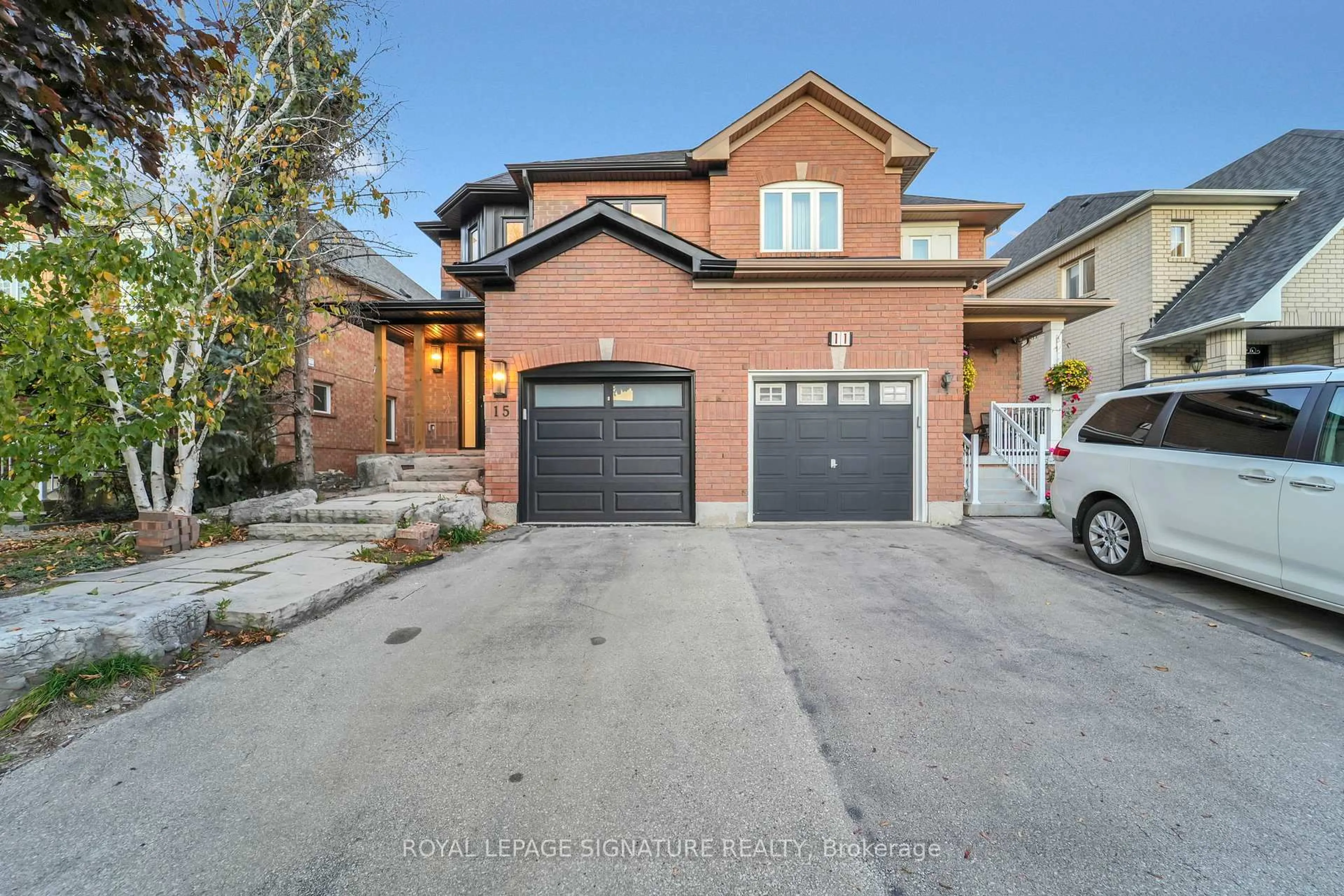 Home with brick exterior material, street for 15 National Pine Dr, Vaughan Ontario L6A 3M2