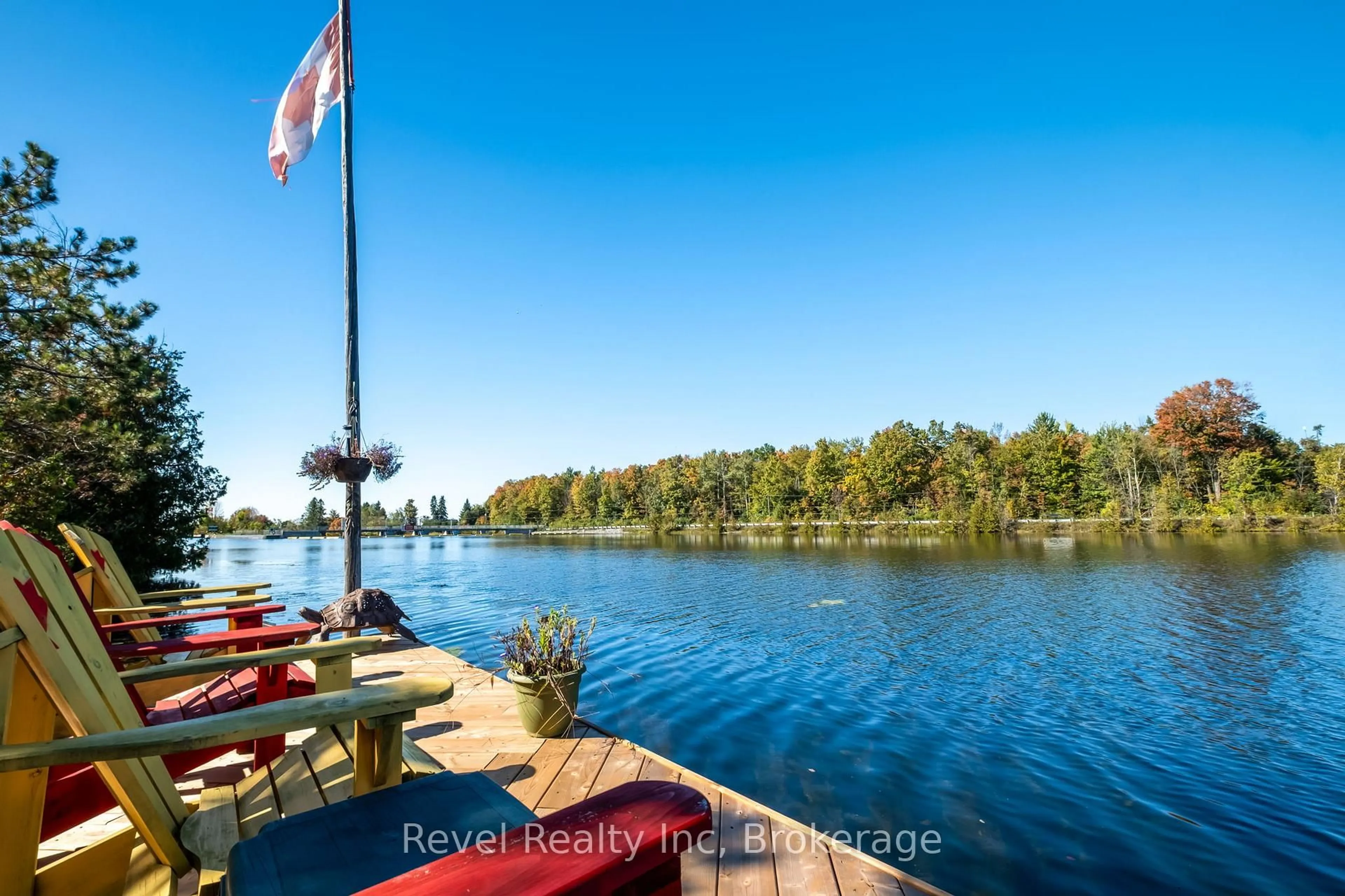 Patio, water/lake/river/ocean view for 68 Talbot Dr, Brock Ontario L0K 1A0