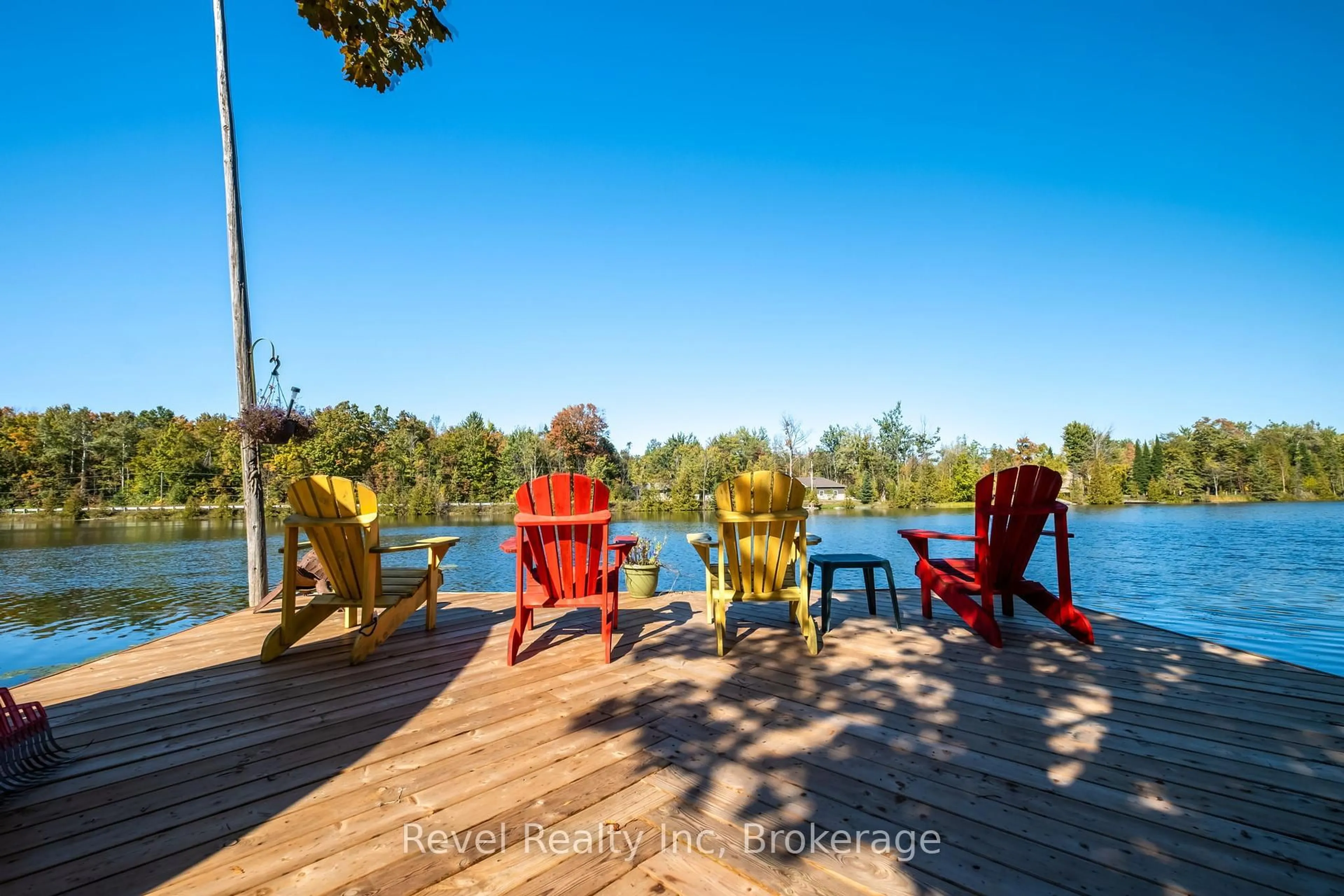 Patio, water/lake/river/ocean view for 68 Talbot Dr, Brock Ontario L0K 1A0