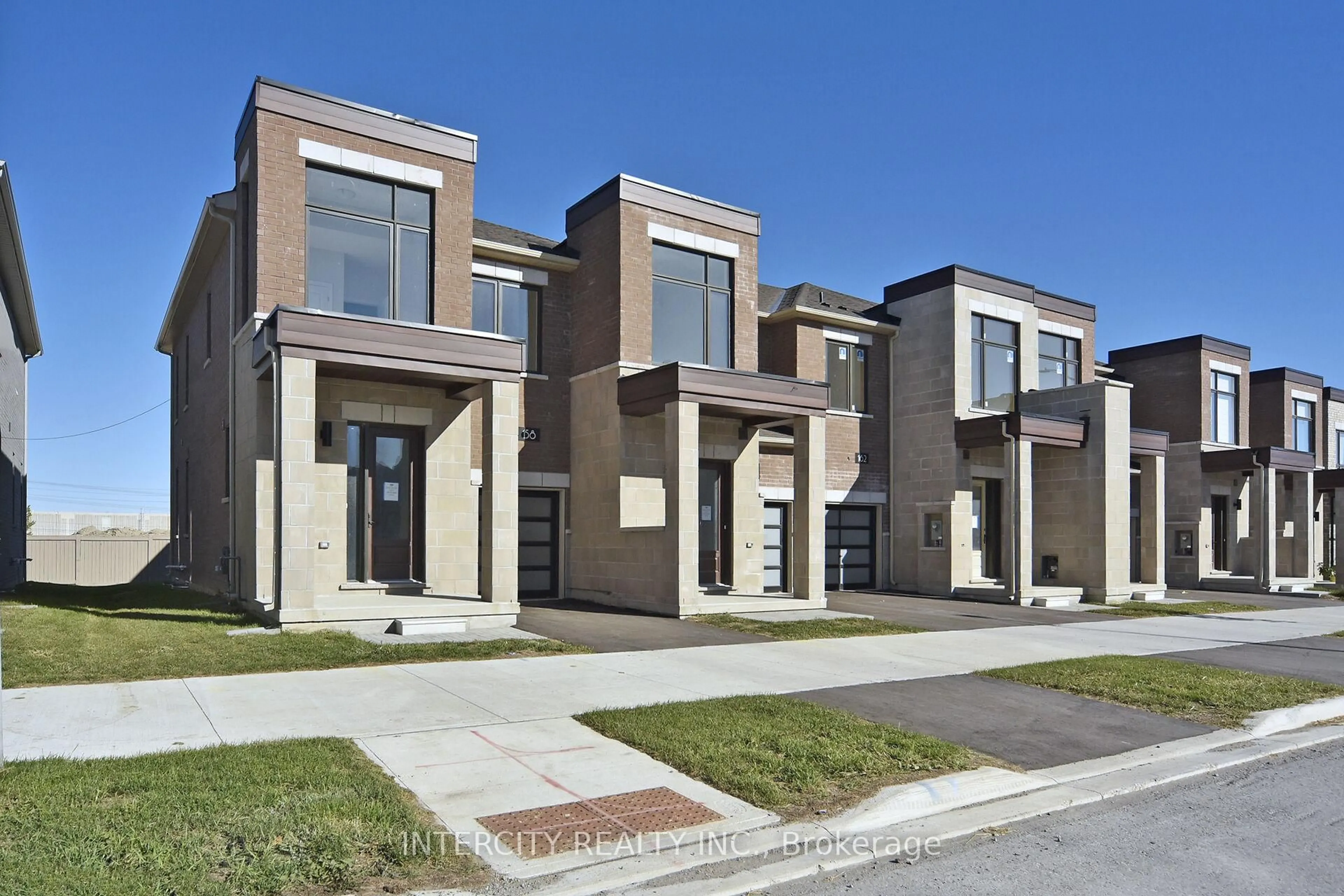 Home with brick exterior material, street for 158 Mumbai Dr, Markham Ontario L3S 3K5