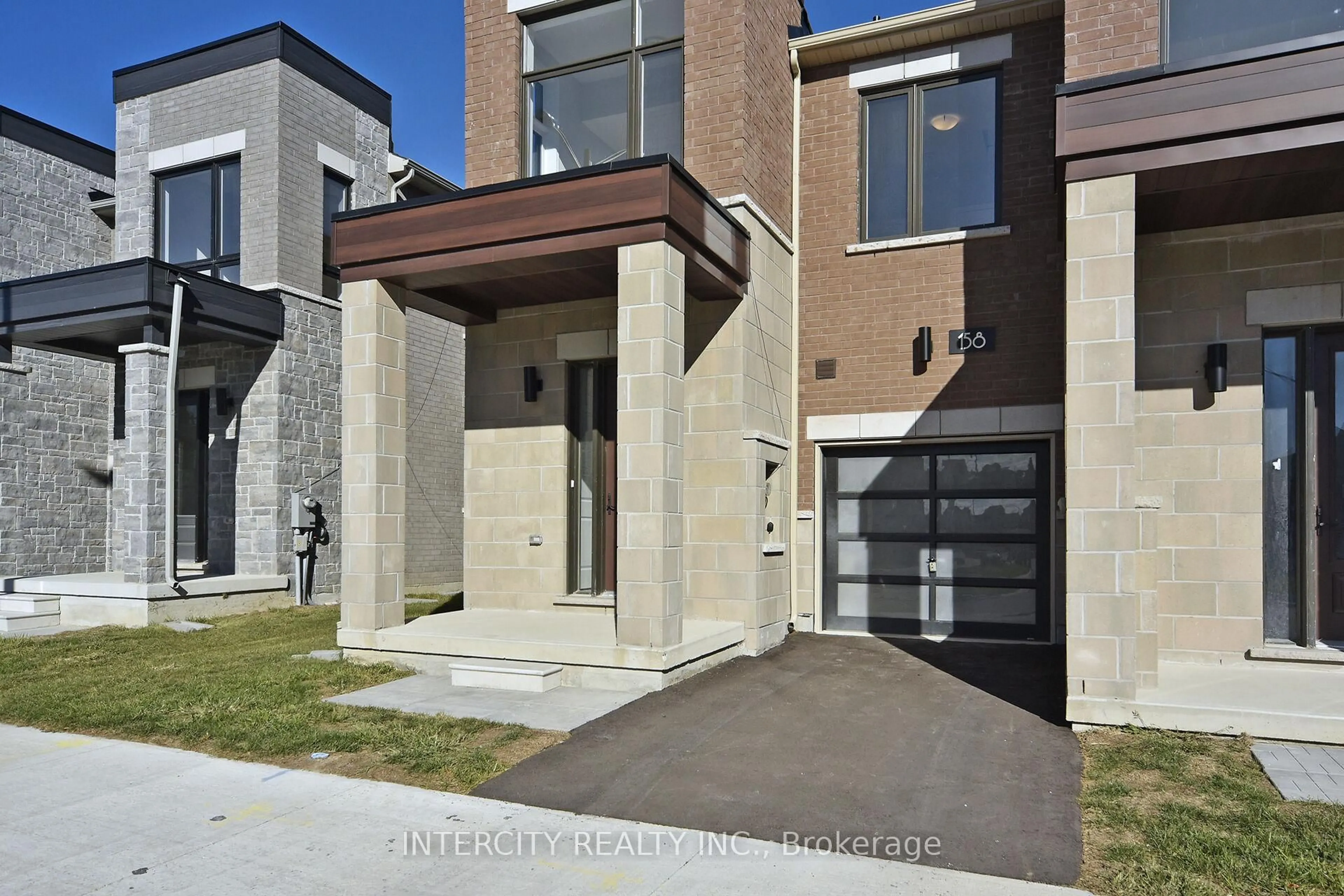 Home with brick exterior material, street for 158 Mumbai Dr, Markham Ontario L3S 3K5
