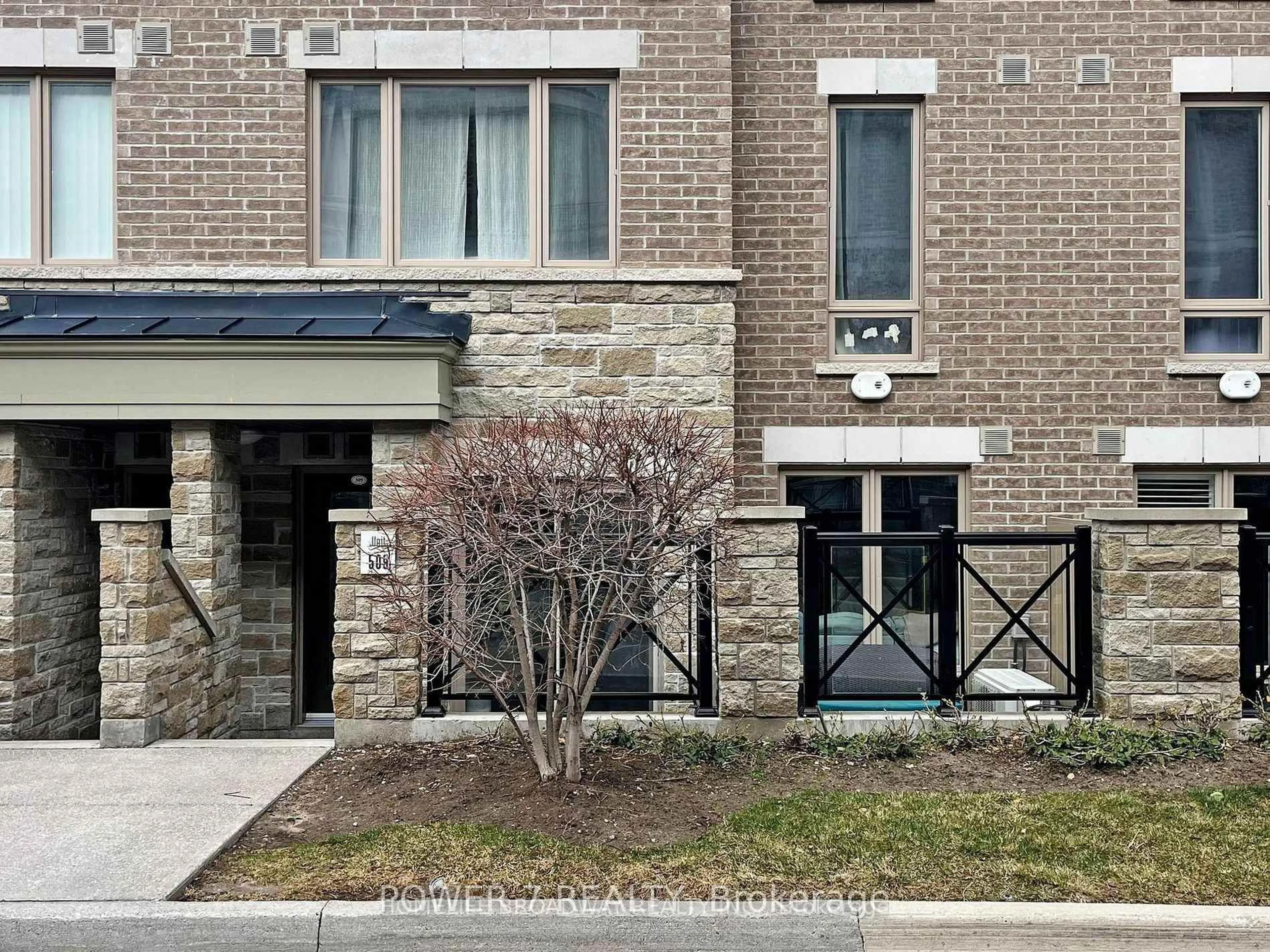Home with brick exterior material, street for 30 Dunsheath Way #509, Markham Ontario L6B 1N3