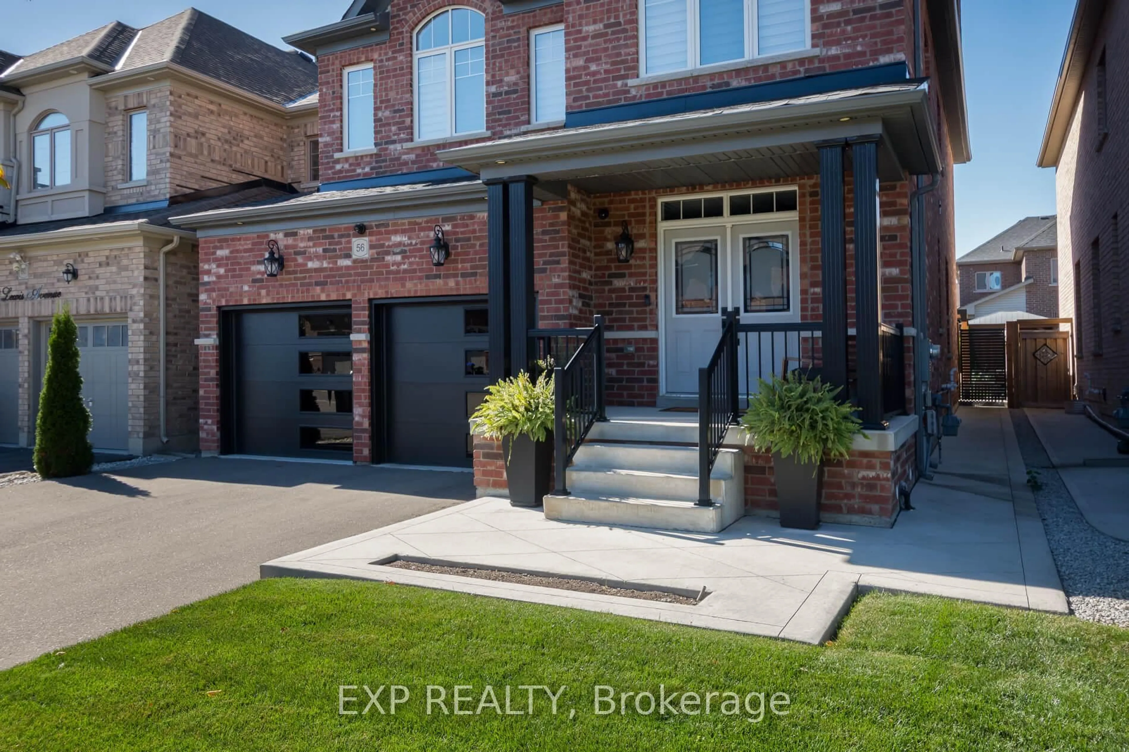 Home with brick exterior material, street for 56 Lewis Ave, Bradford West Gwillimbury Ontario L3Z 0X2