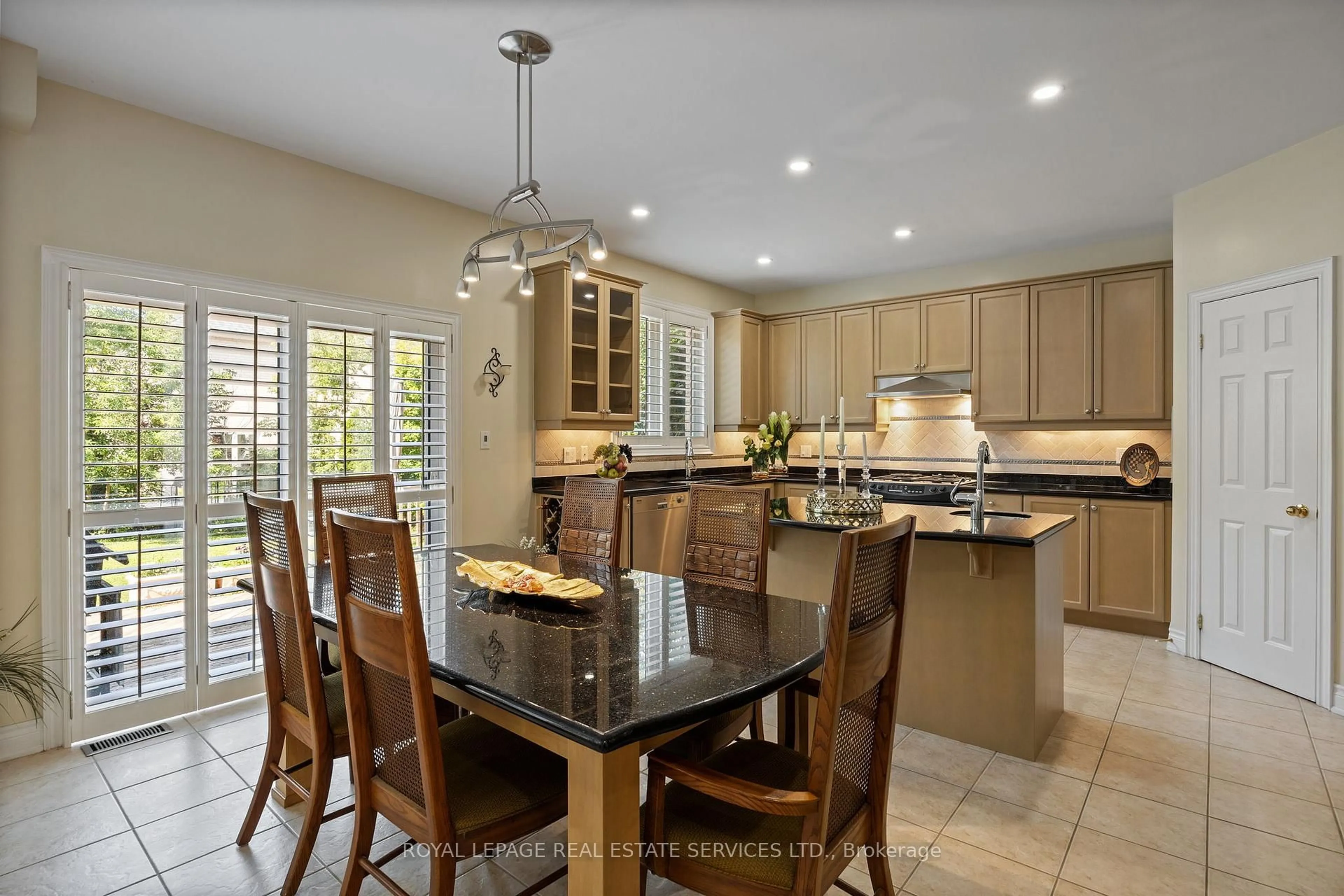 Contemporary kitchen, ceramic/tile floor for 96 Bradgate Dr, Markham Ontario L3T 7M3