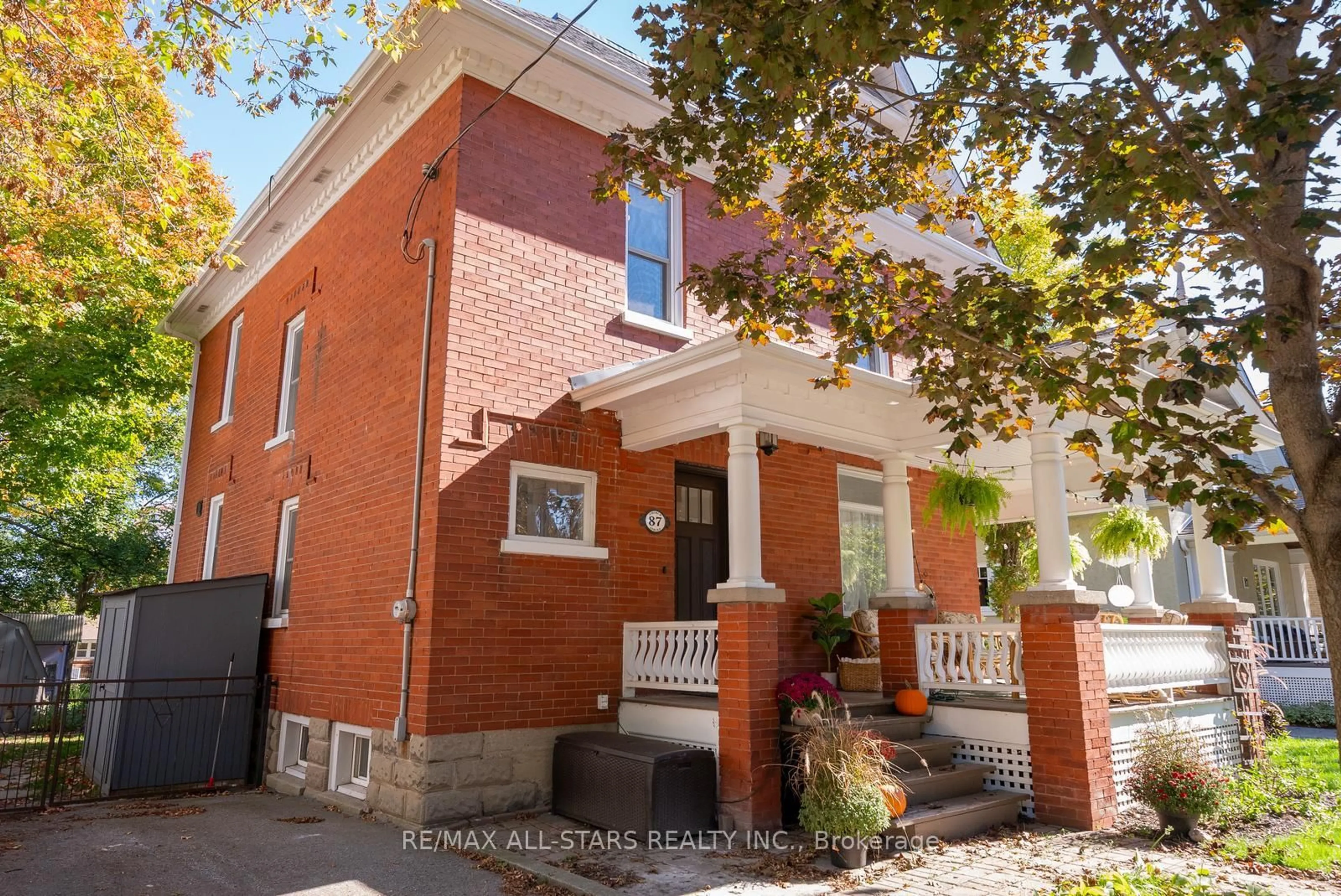 Home with brick exterior material, street for 87 Church St, Whitchurch-Stouffville Ontario L4A 1E3