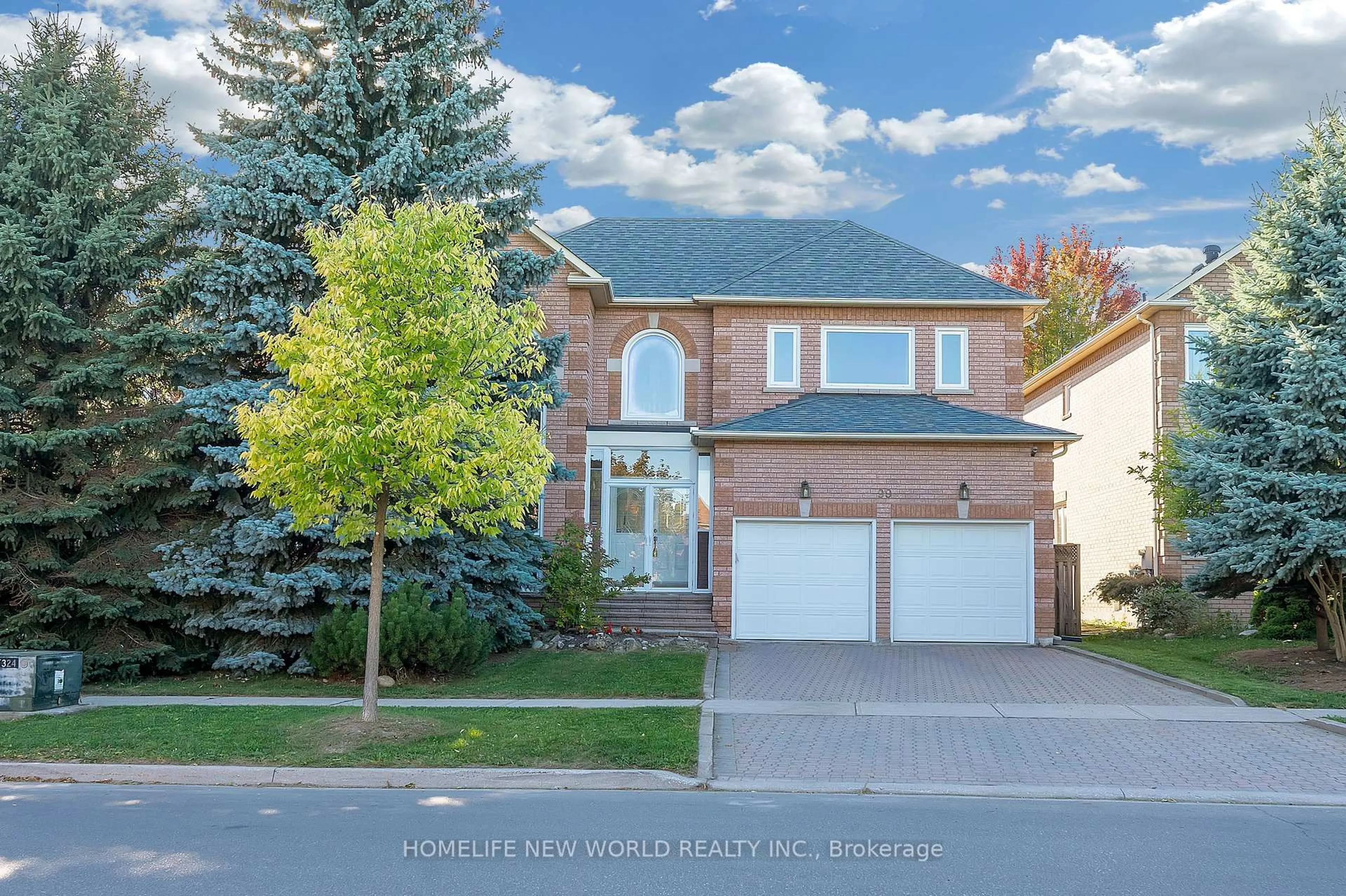 Home with brick exterior material, street for 99 Clarendon Dr, Richmond Hill Ontario L4B 3W5