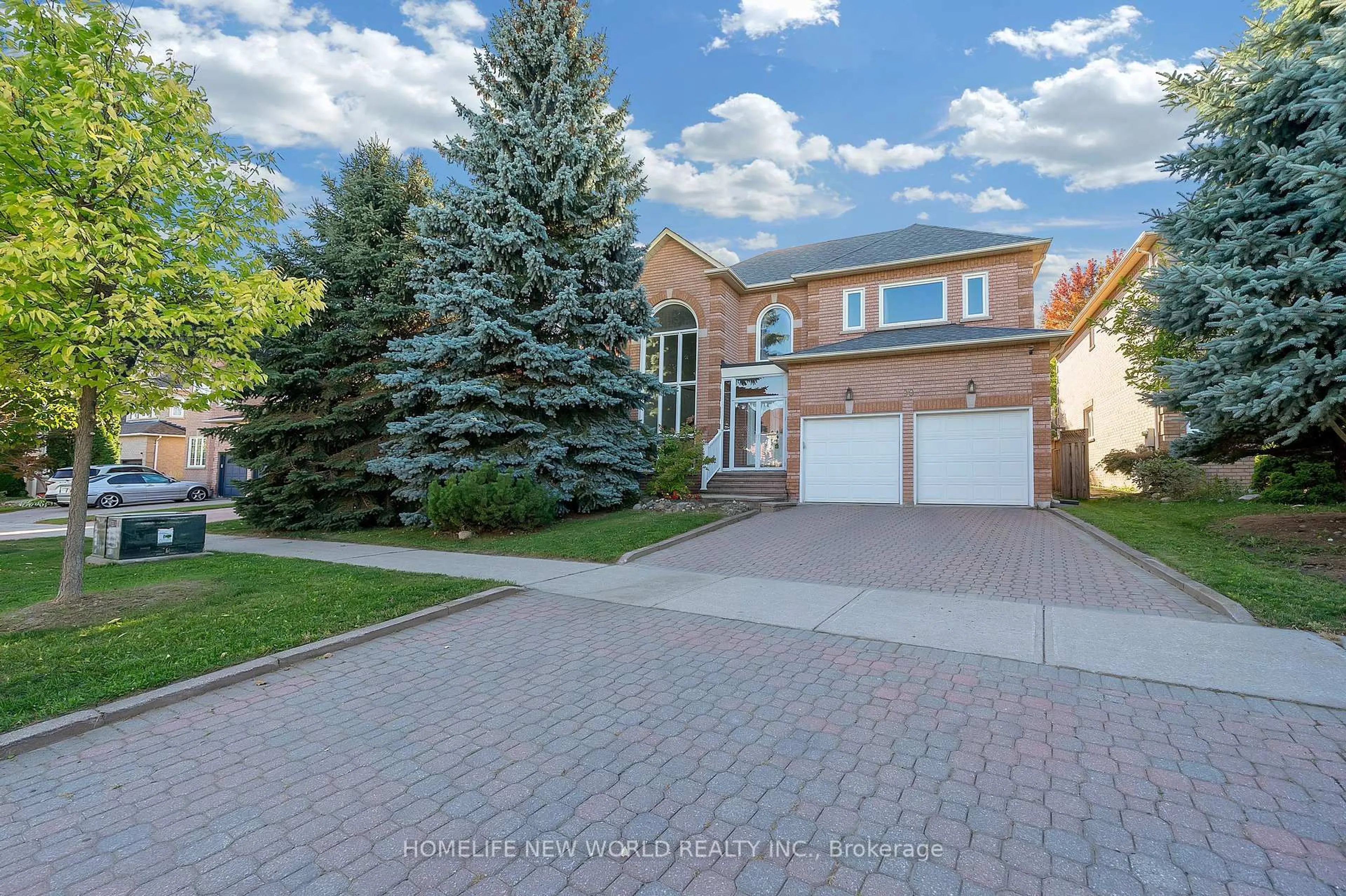Home with brick exterior material, street for 99 Clarendon Dr, Richmond Hill Ontario L4B 3W5