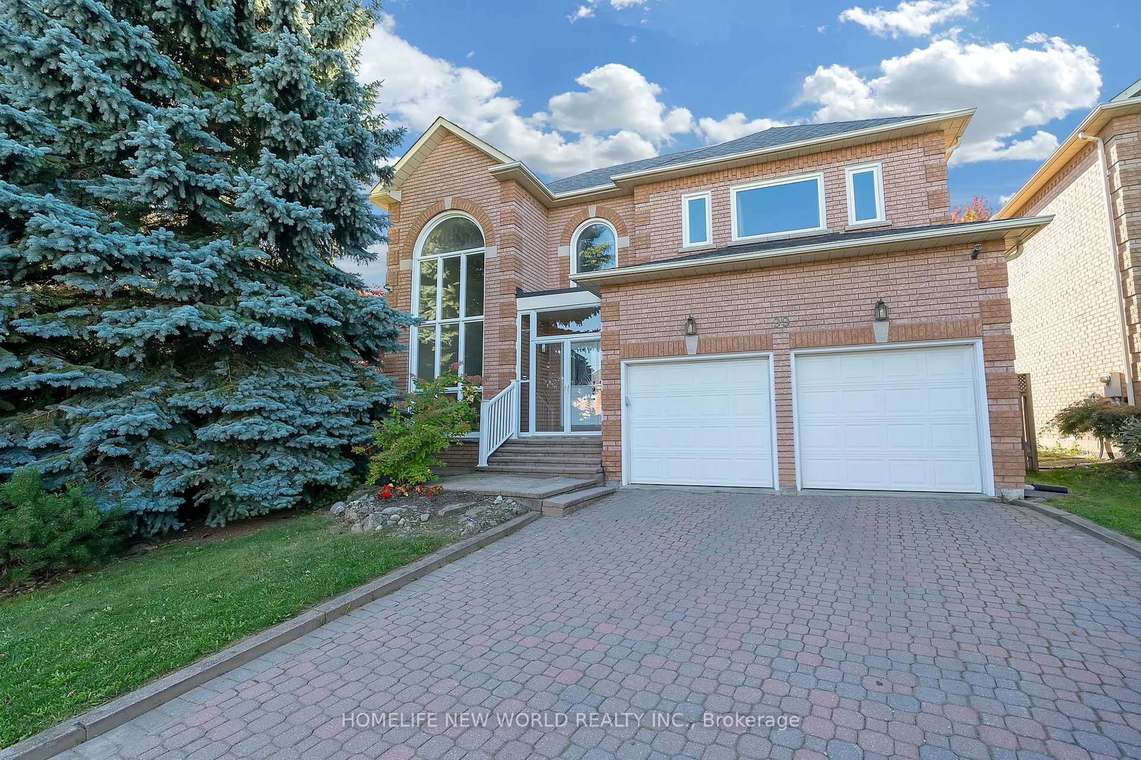 Home with brick exterior material, street for 99 Clarendon Dr, Richmond Hill Ontario L4B 3W5