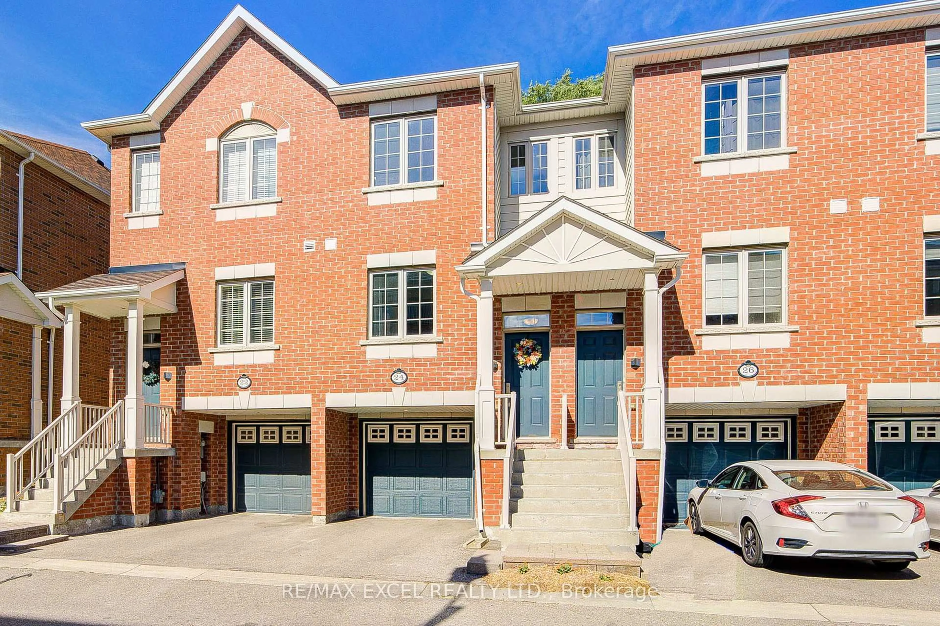 Home with brick exterior material, street for 24 Ormerod Lane, Richmond Hill Ontario L4S 0G3