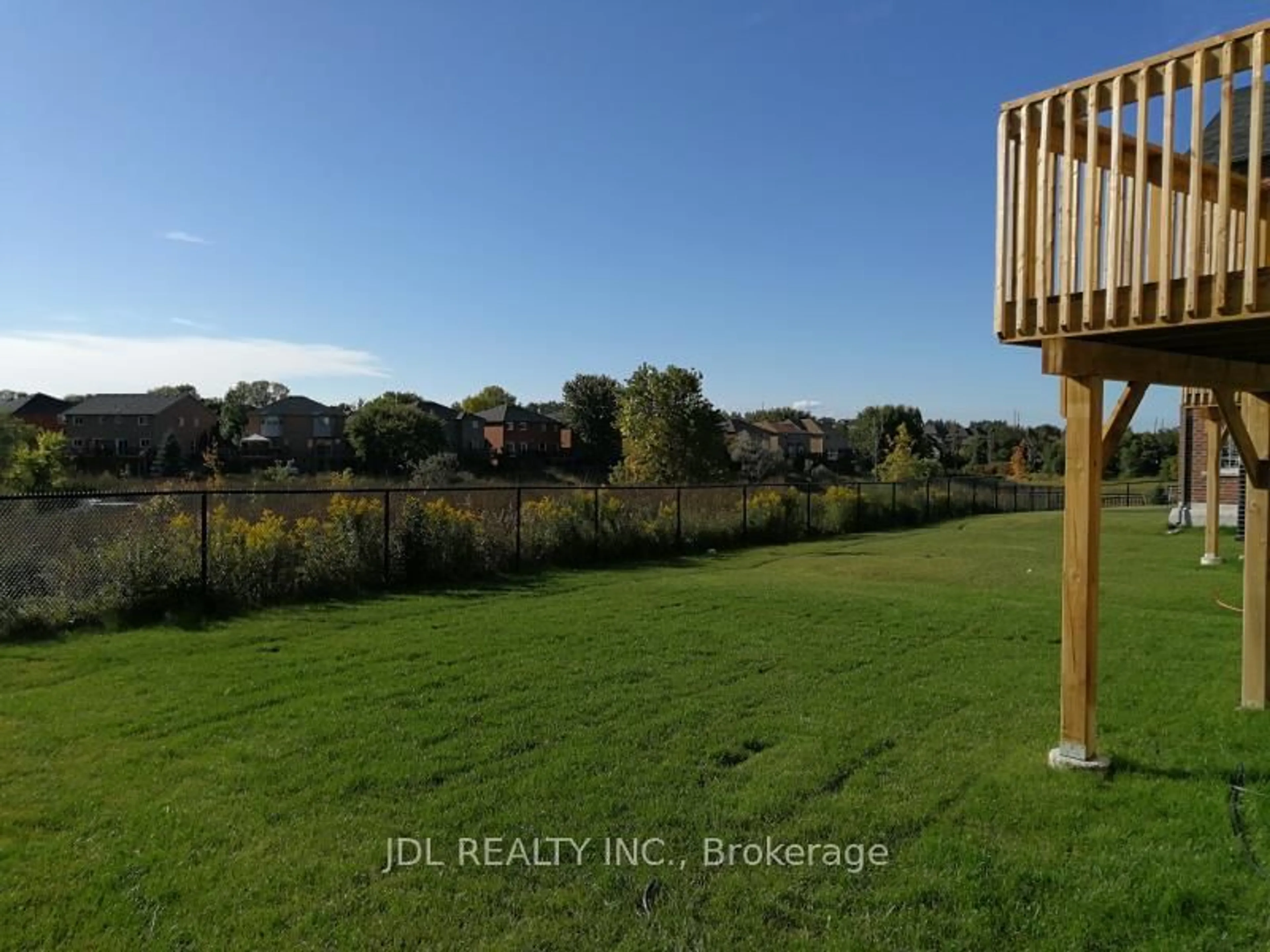 A pic from outside/outdoor area/front of a property/back of a property/a pic from drone, water/lake/river/ocean view for 548 Somerville Dr, Newmarket Ontario L3X 0K2