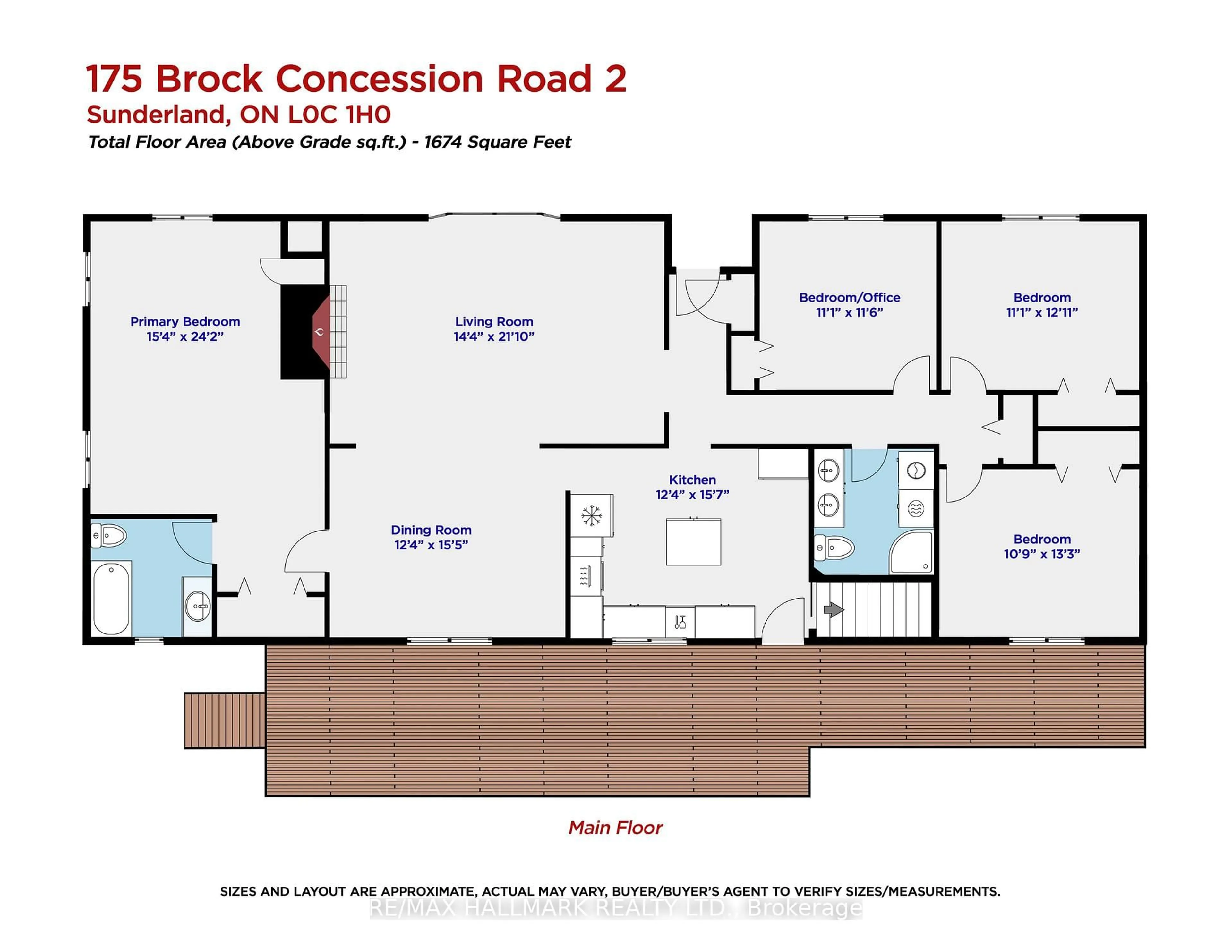 Floor plan for 175 Concession 2 Rd, Brock Ontario L0C 1H0