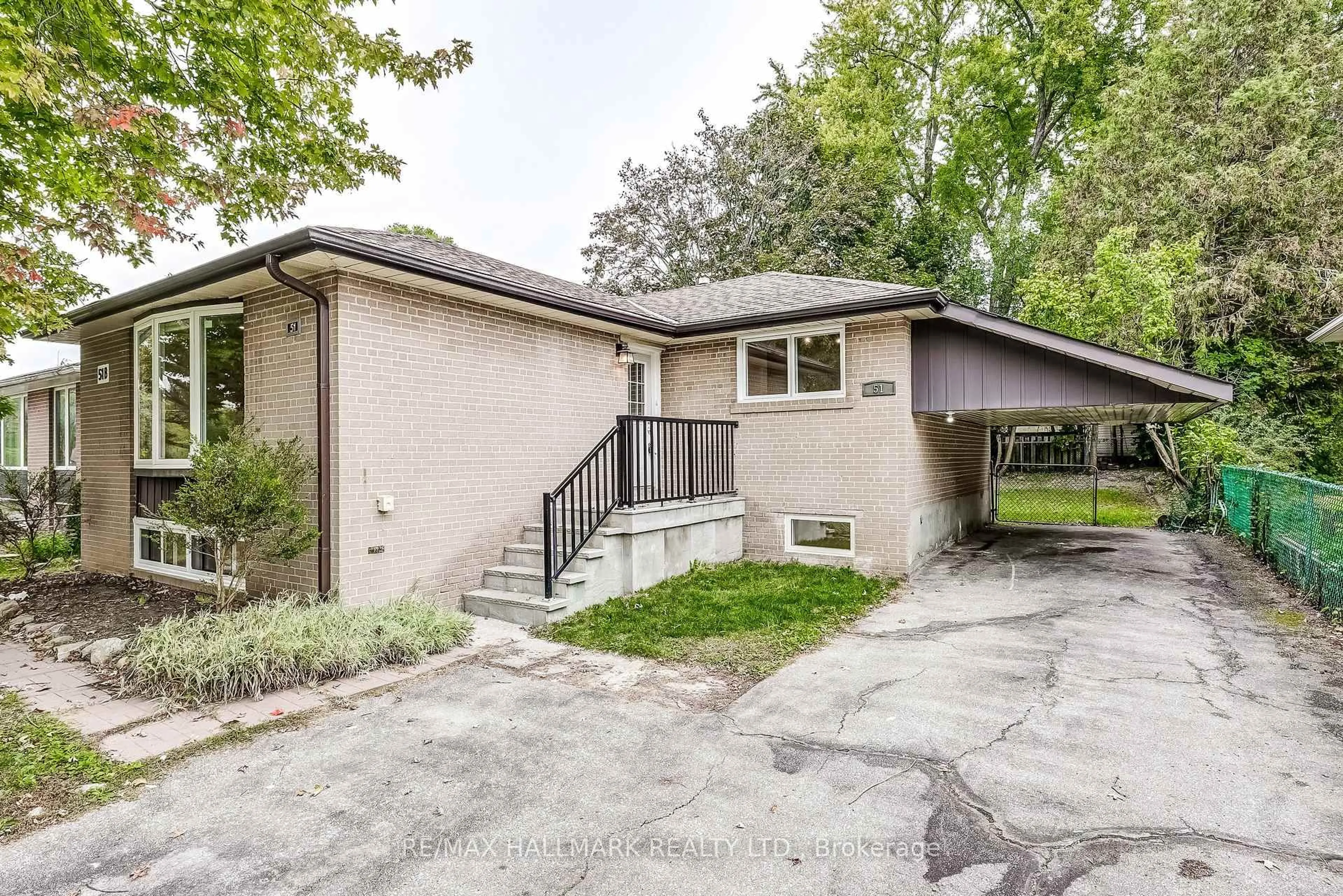 Home with brick exterior material, street for 51 aurora Heights Dr, Aurora Ontario L4G 2W6