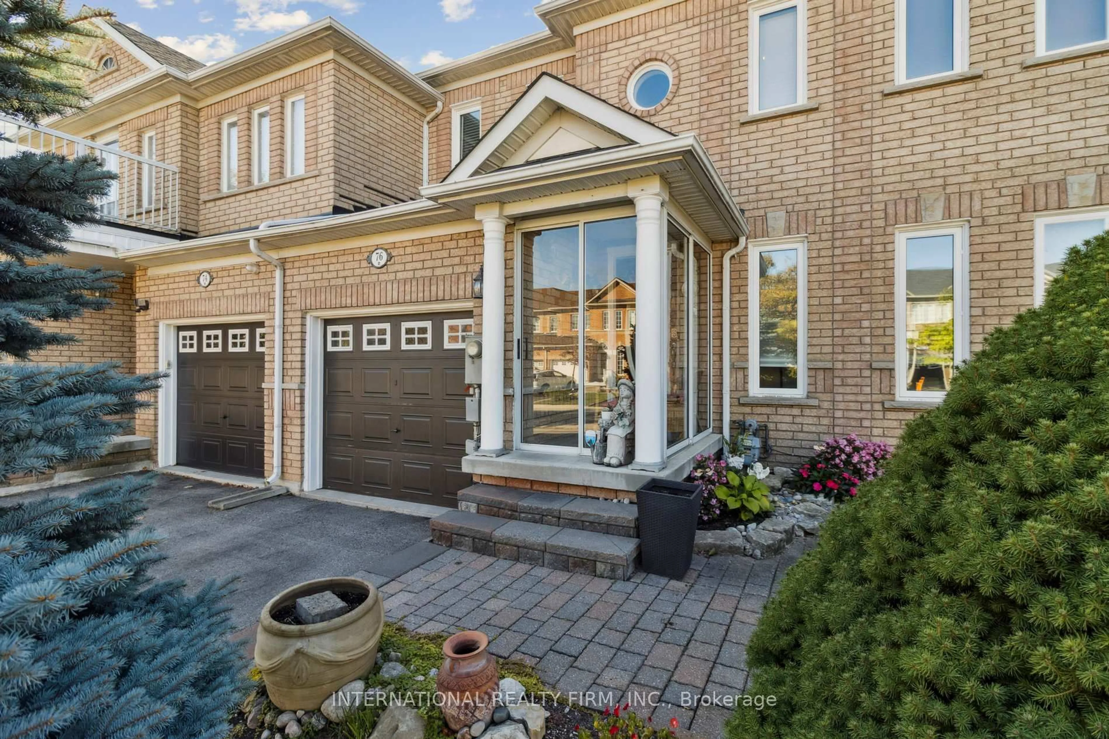 Home with brick exterior material, street for 76 Timberwolf Cres, Vaughan Ontario L4H 2W1