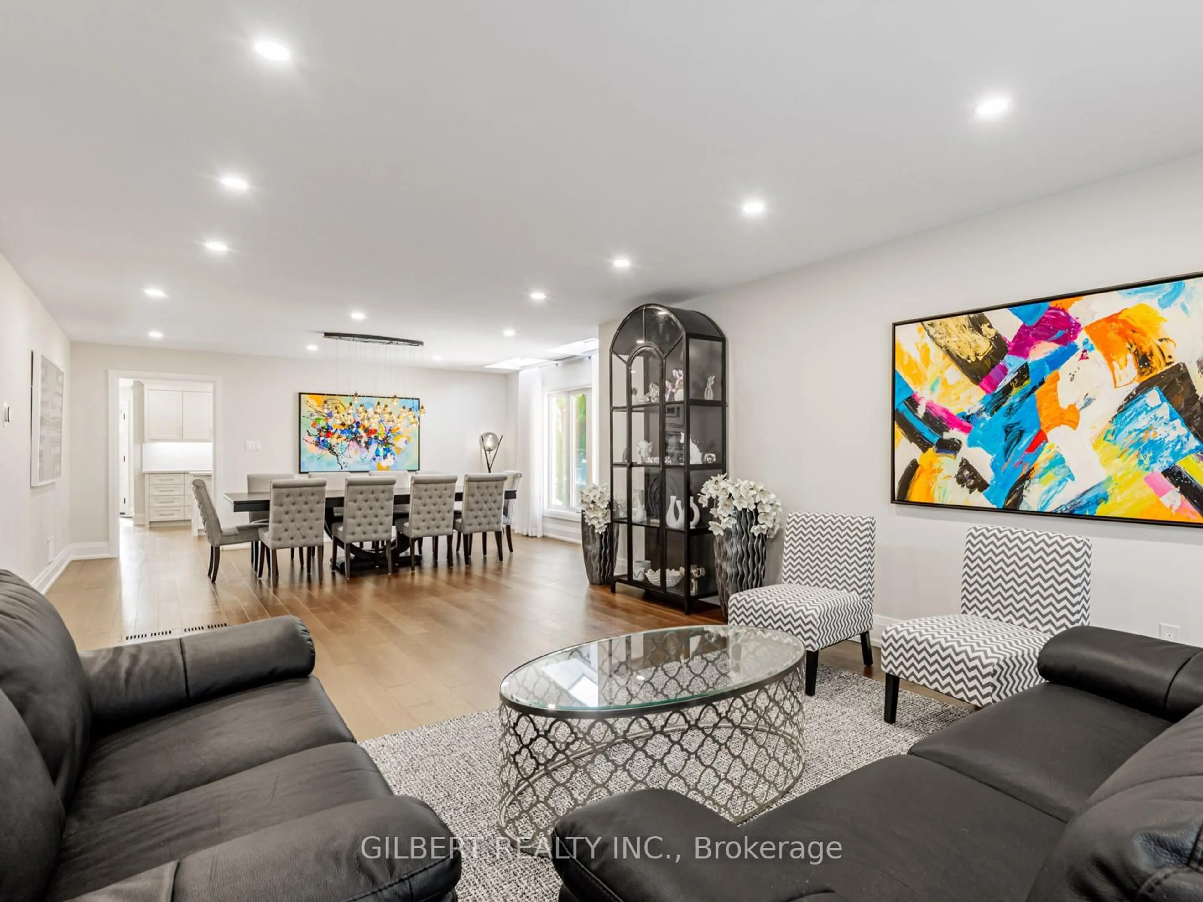 Living room with furniture, unknown for 5 Lunau Lane, Markham Ontario L3T 5N1