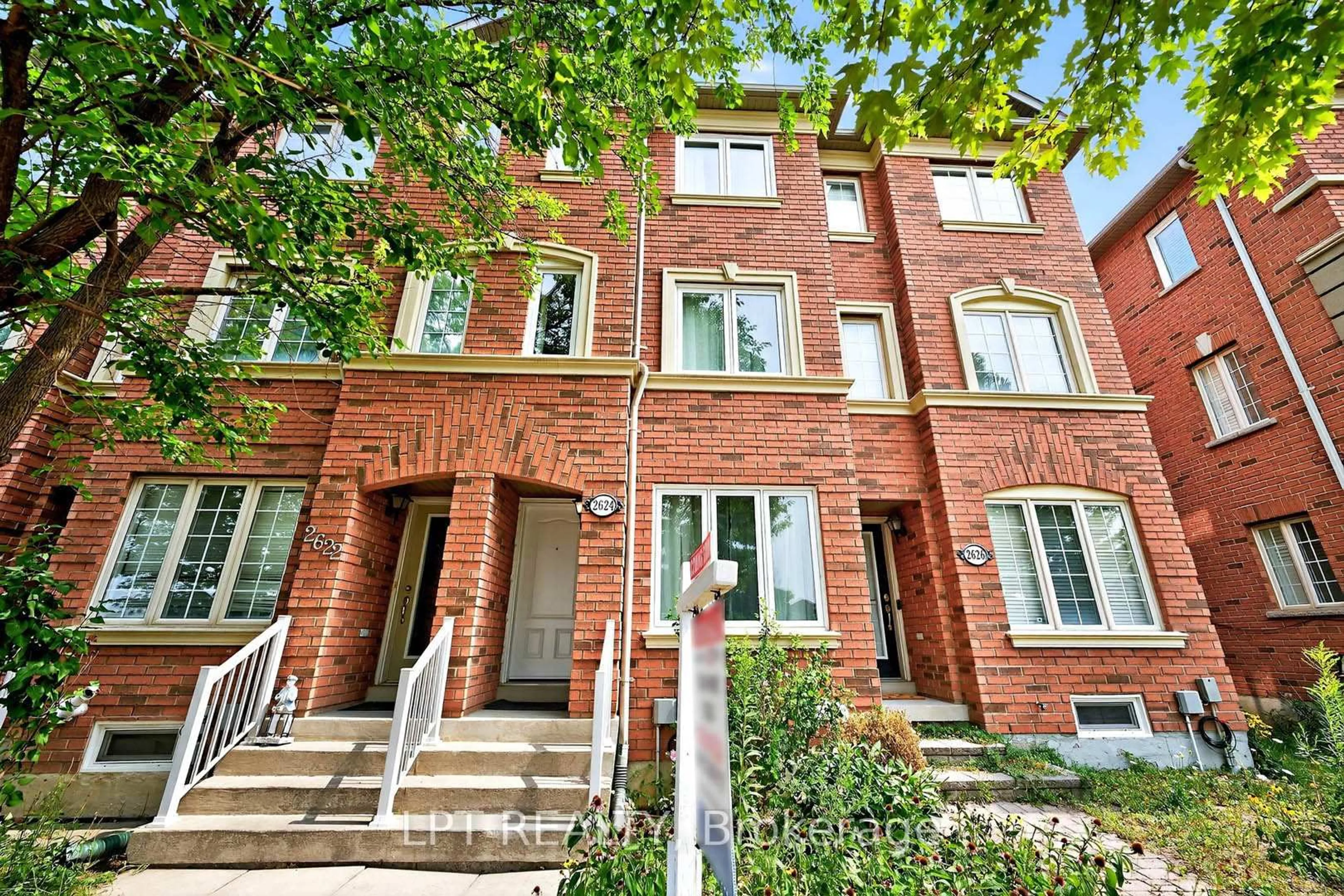 Home with brick exterior material, street for 2624 Bur Oak Ave, Markham Ontario L6B 1J2
