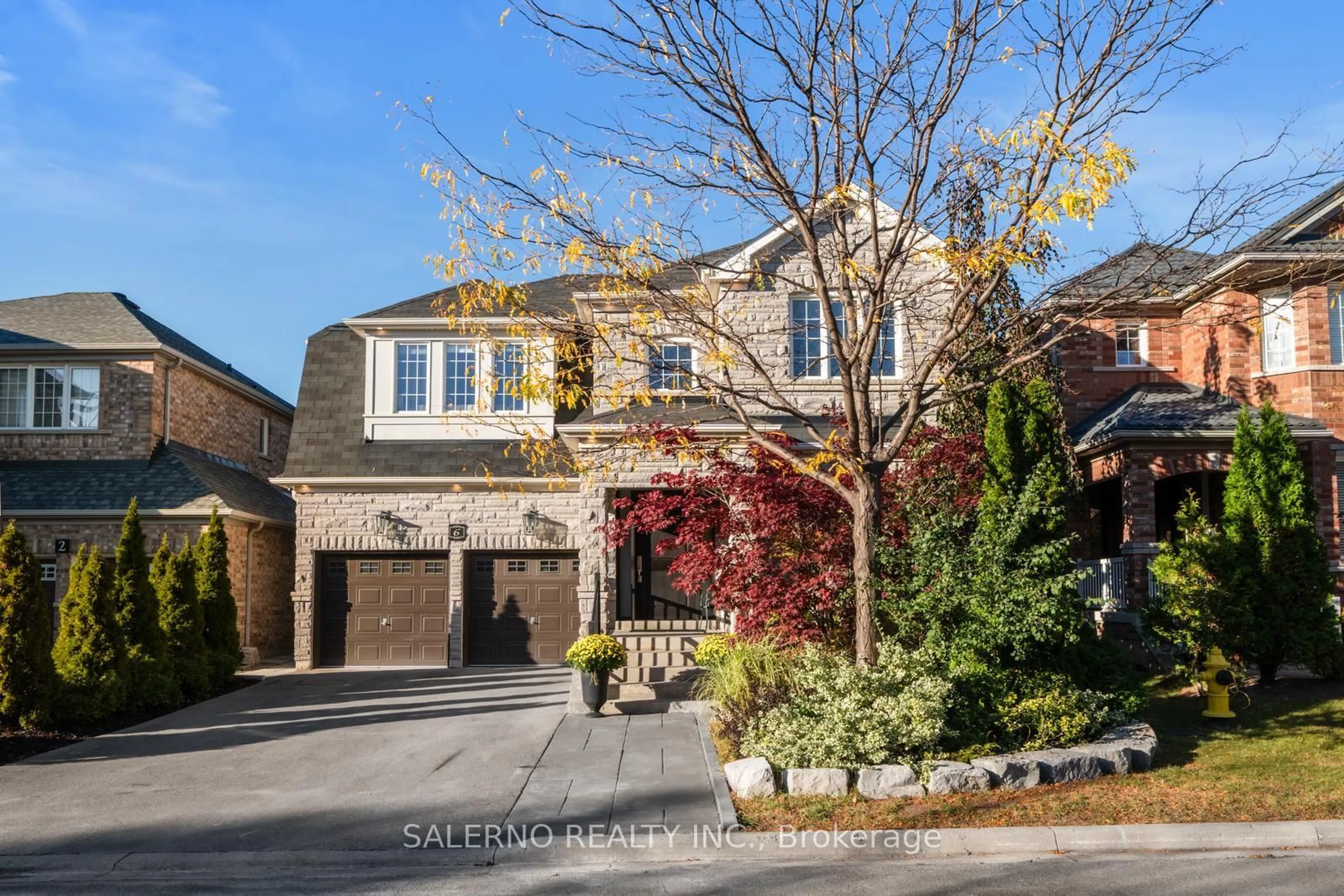 Home with brick exterior material, street for 6 Filippazzo Rd, Vaughan Ontario L4H 0M4