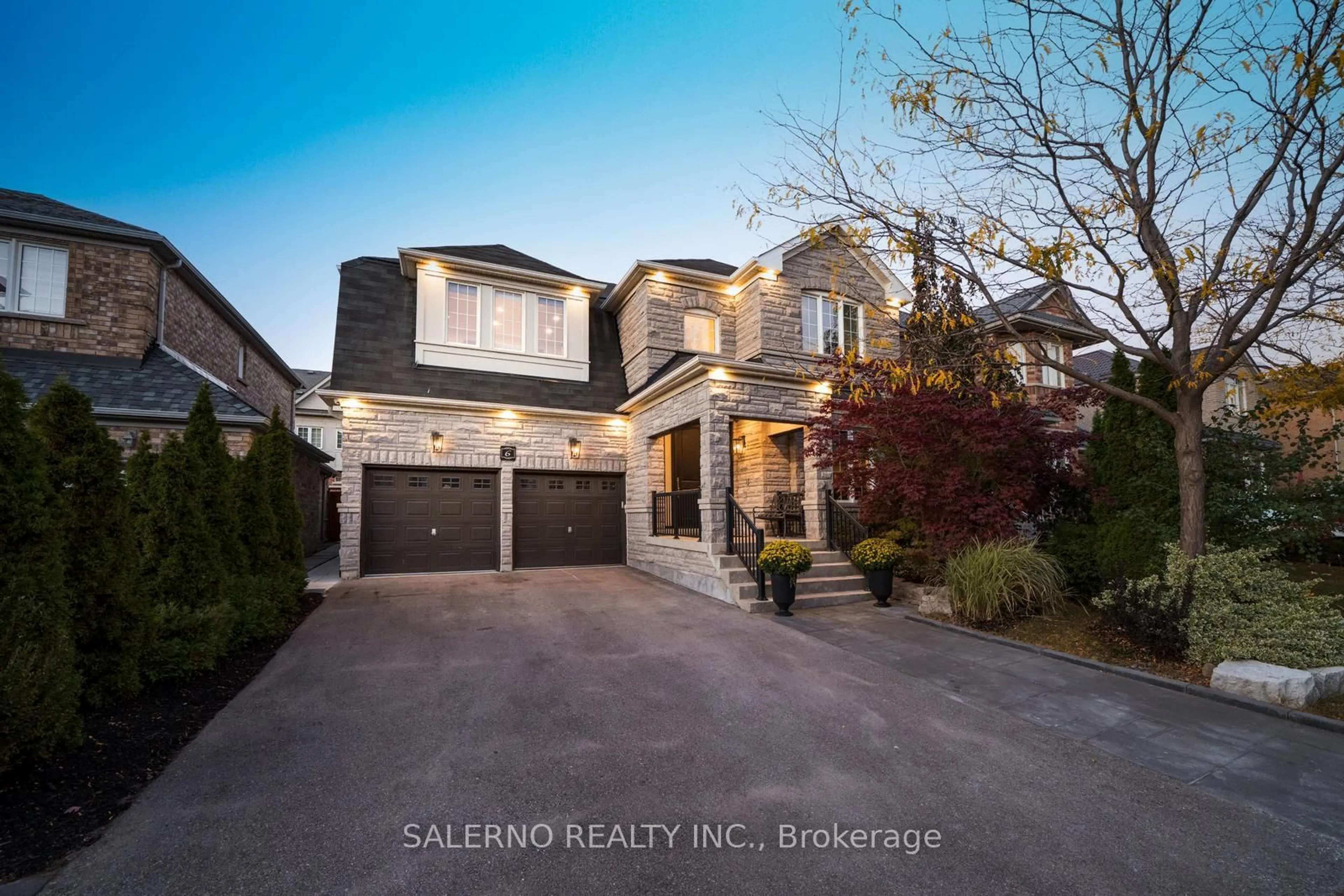Home with brick exterior material, street for 6 Filippazzo Rd, Vaughan Ontario L4H 0M4