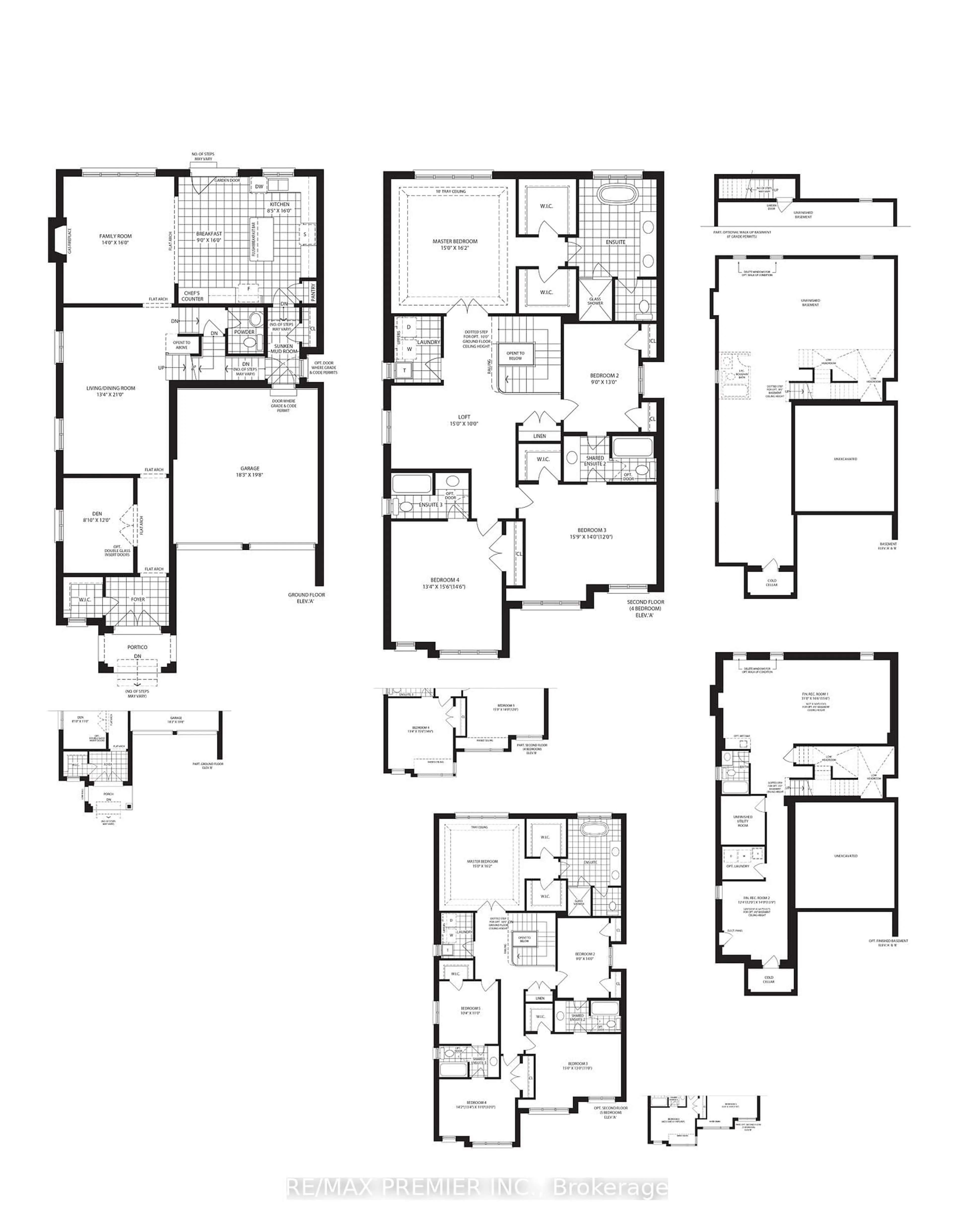 Floor plan for 301 Wesmina Ave, Whitchurch-Stouffville Ontario L4A 5C2