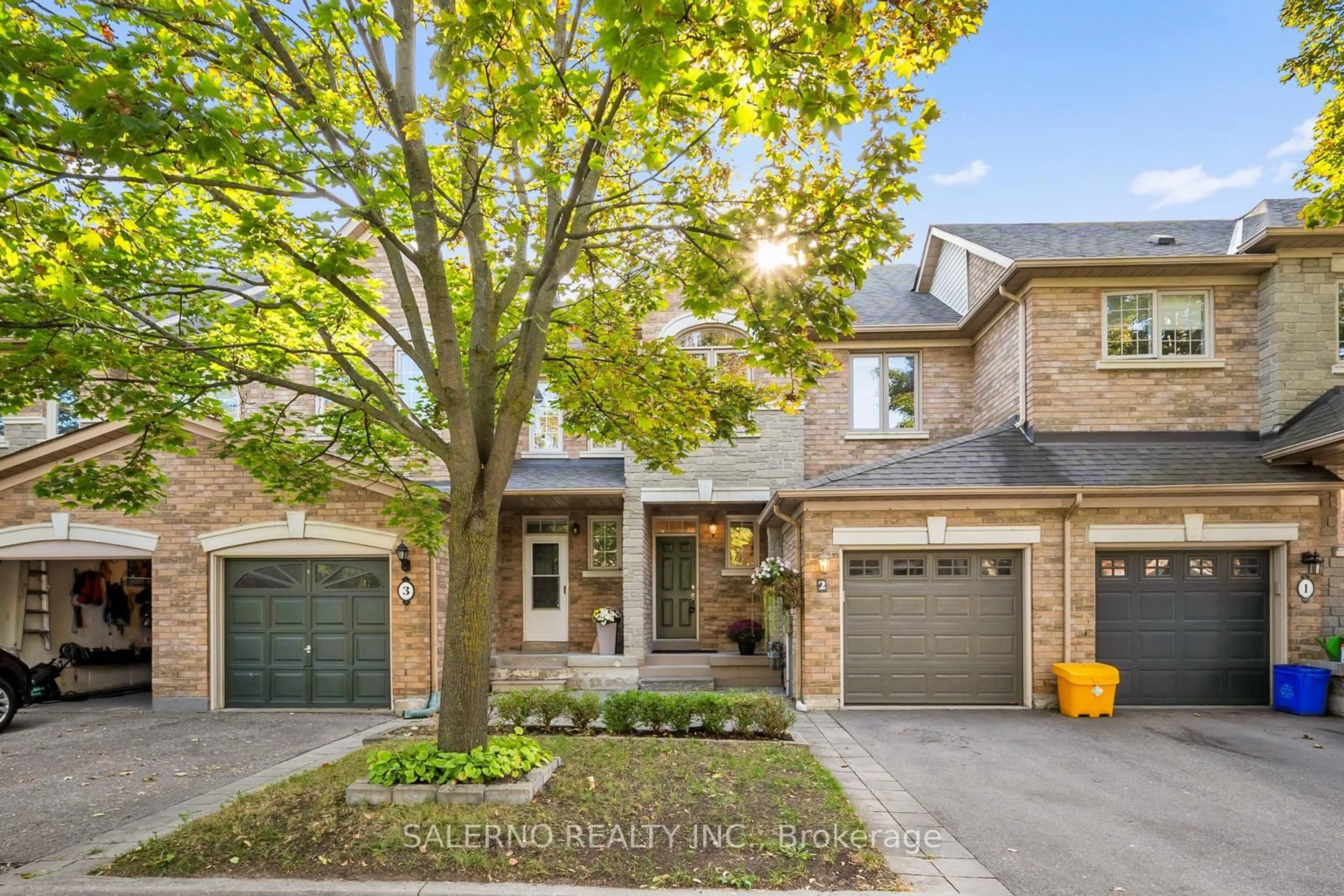 Home with brick exterior material, street for 180 Blue Willow Dr #2, Vaughan Ontario L4L 9C9