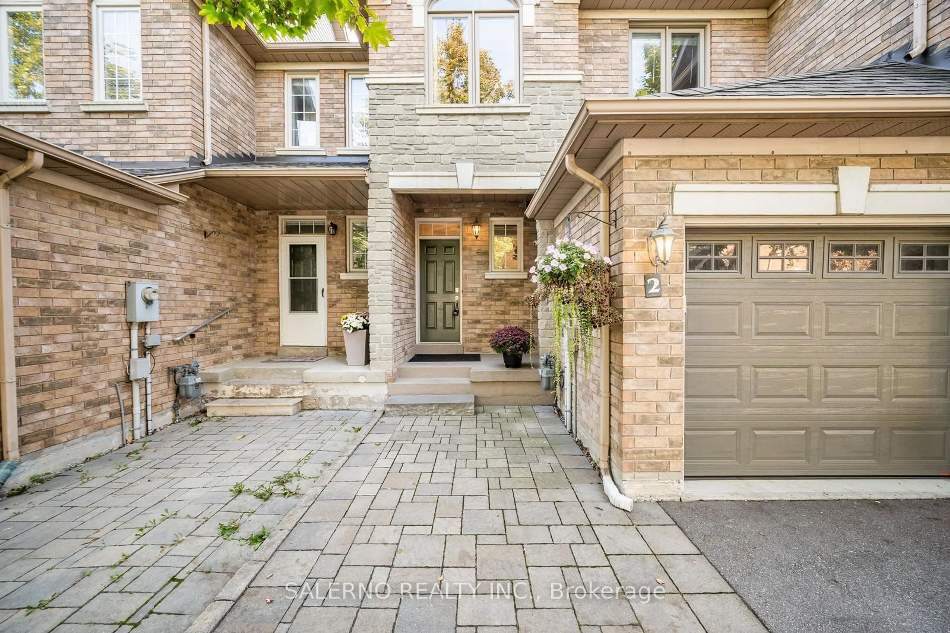 Home with brick exterior material, street for 180 Blue Willow Dr #2, Vaughan Ontario L4L 9C9