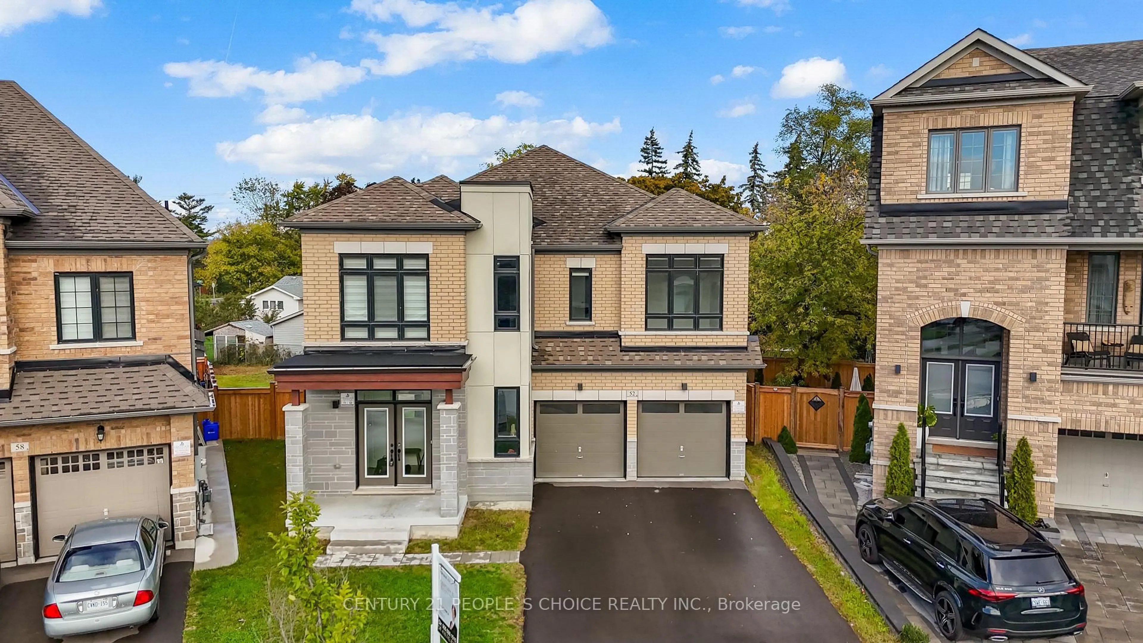 Home with brick exterior material, street for 52 Coldwell Bay Circ, Vaughan Ontario L0J 1C0