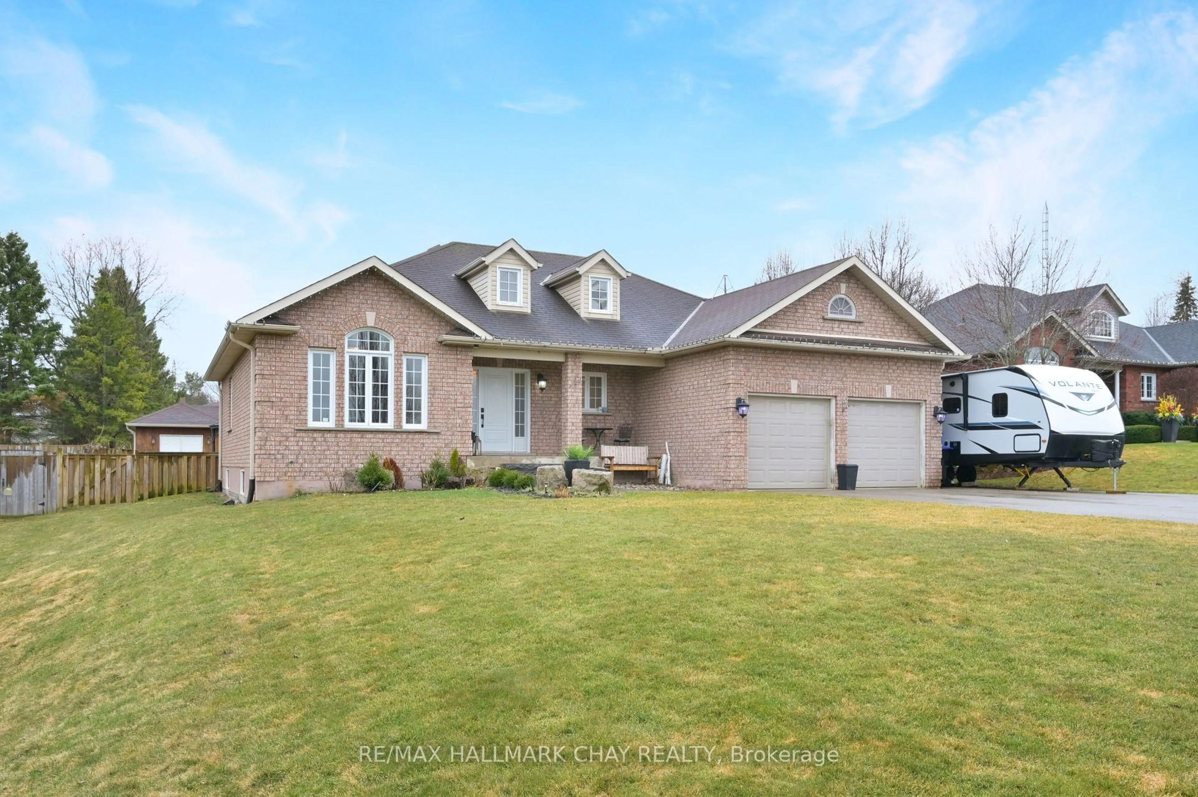 Home with brick exterior material, street for 7629 Keenansville Rd, Adjala-Tosorontio Ontario L0G 1W0