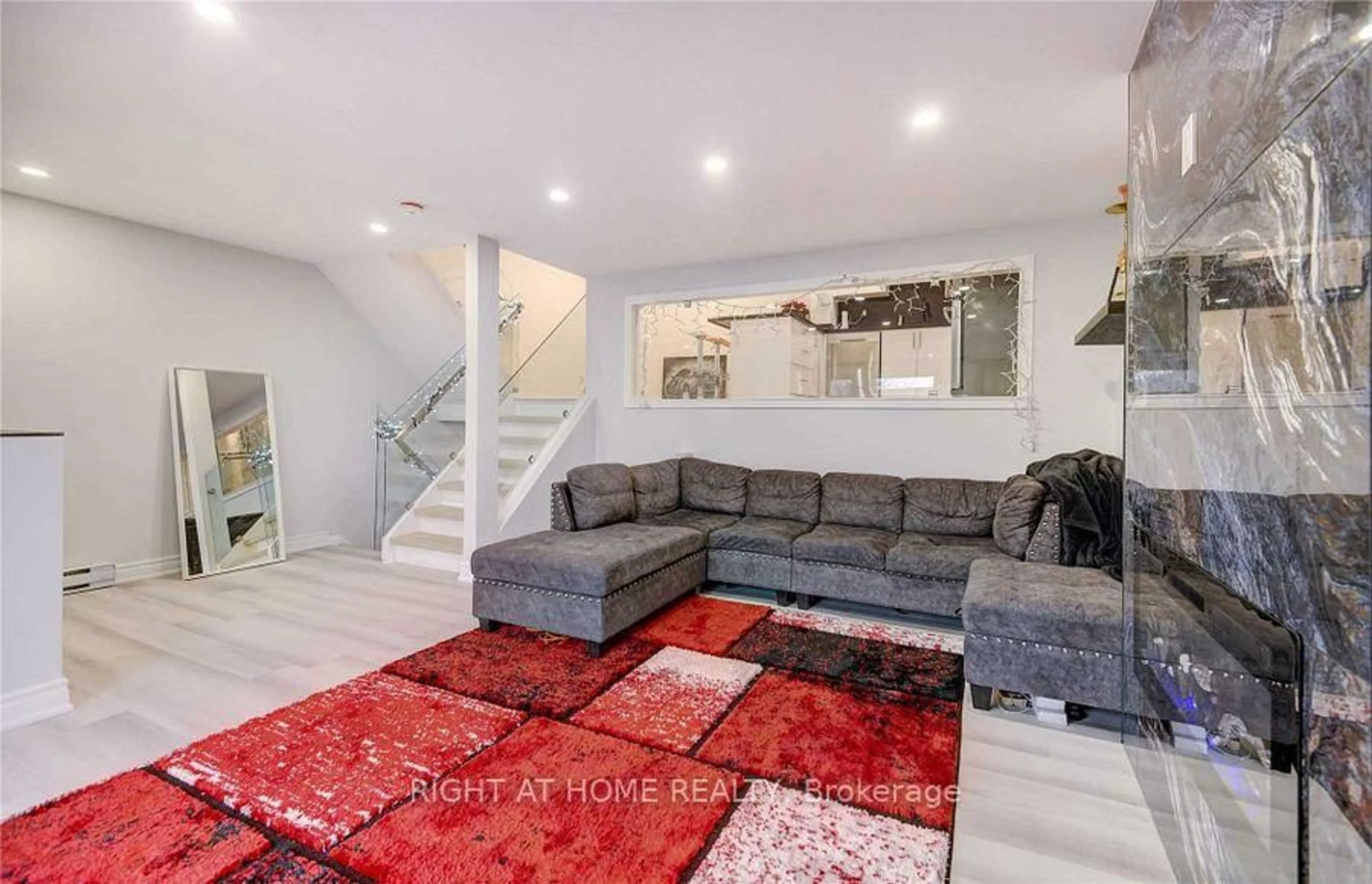 Living room with furniture, unknown for 24 Springfair Ave, Aurora Ontario L4G 3M2