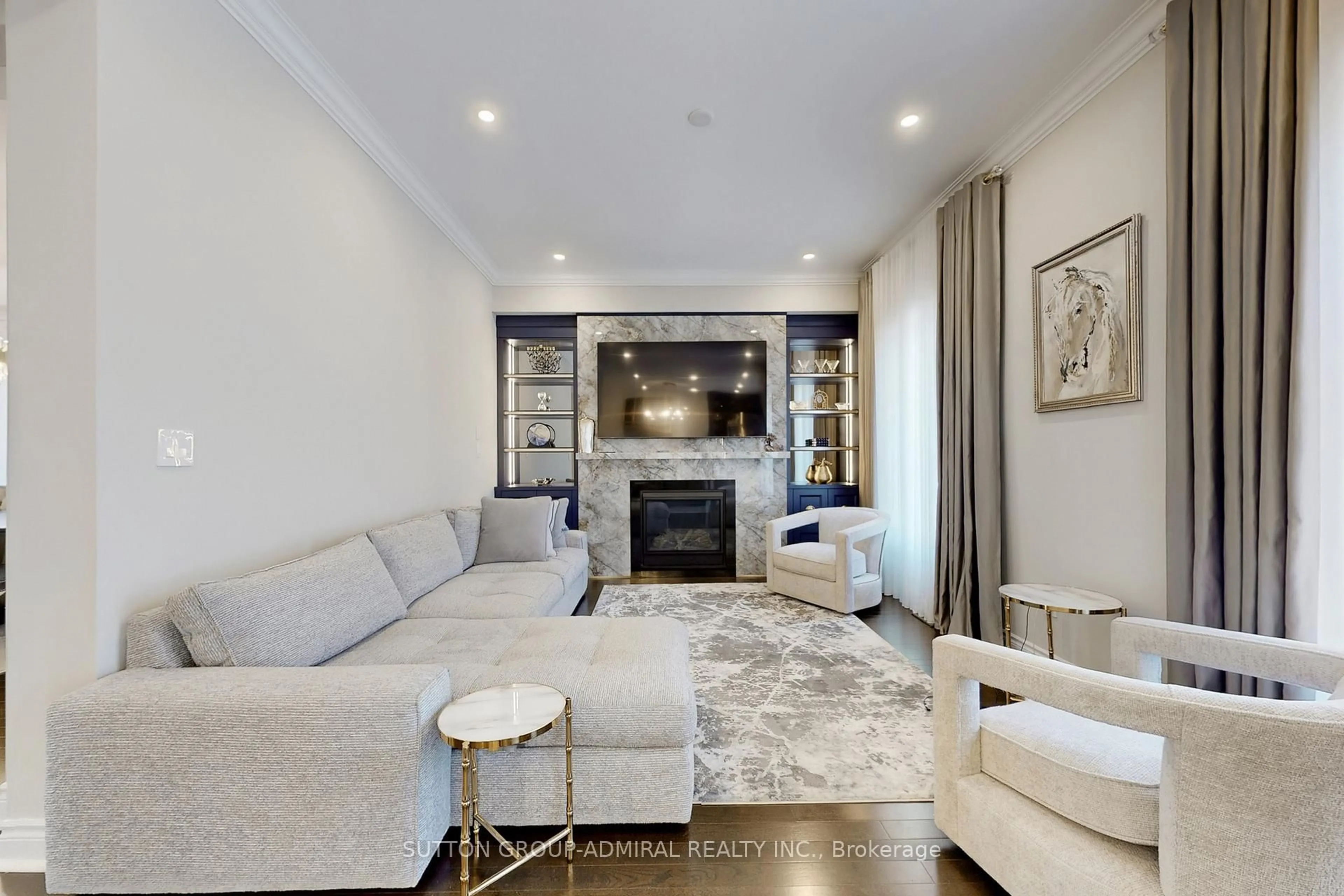 Living room with furniture, unknown for 37 Cedarpoint Crt, Vaughan Ontario L6A 4P7