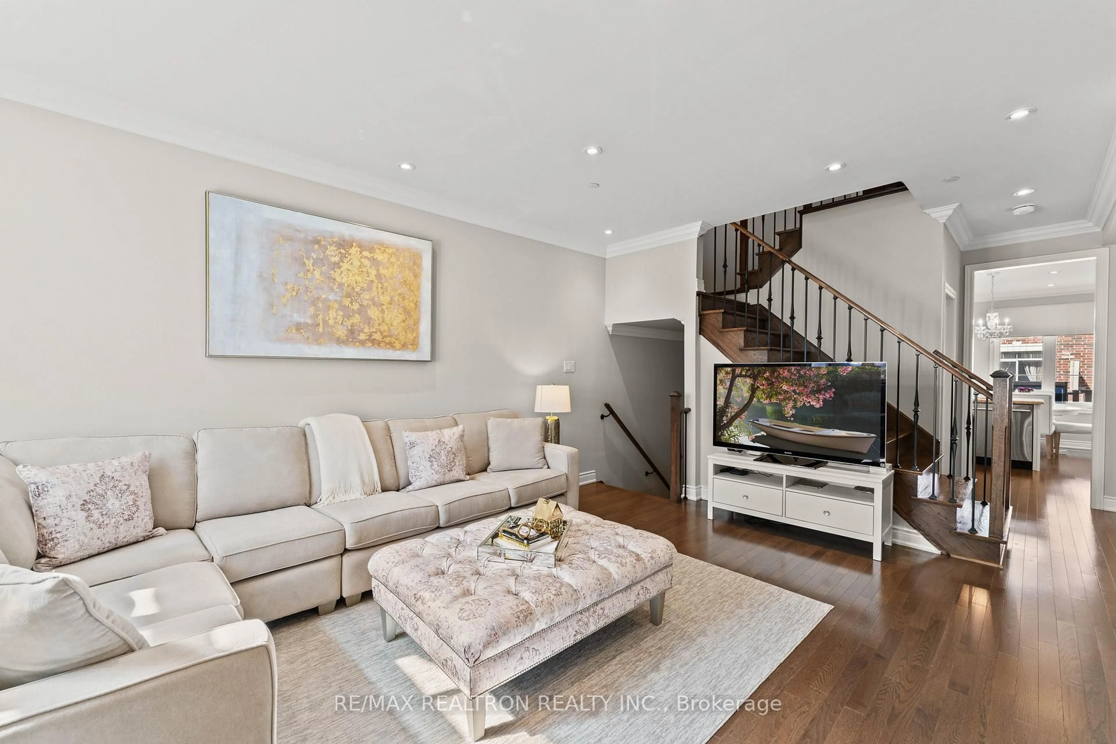 Living room with furniture, unknown for 1331 Major Mackenzie Dr #30, Vaughan Ontario L6A 4W4