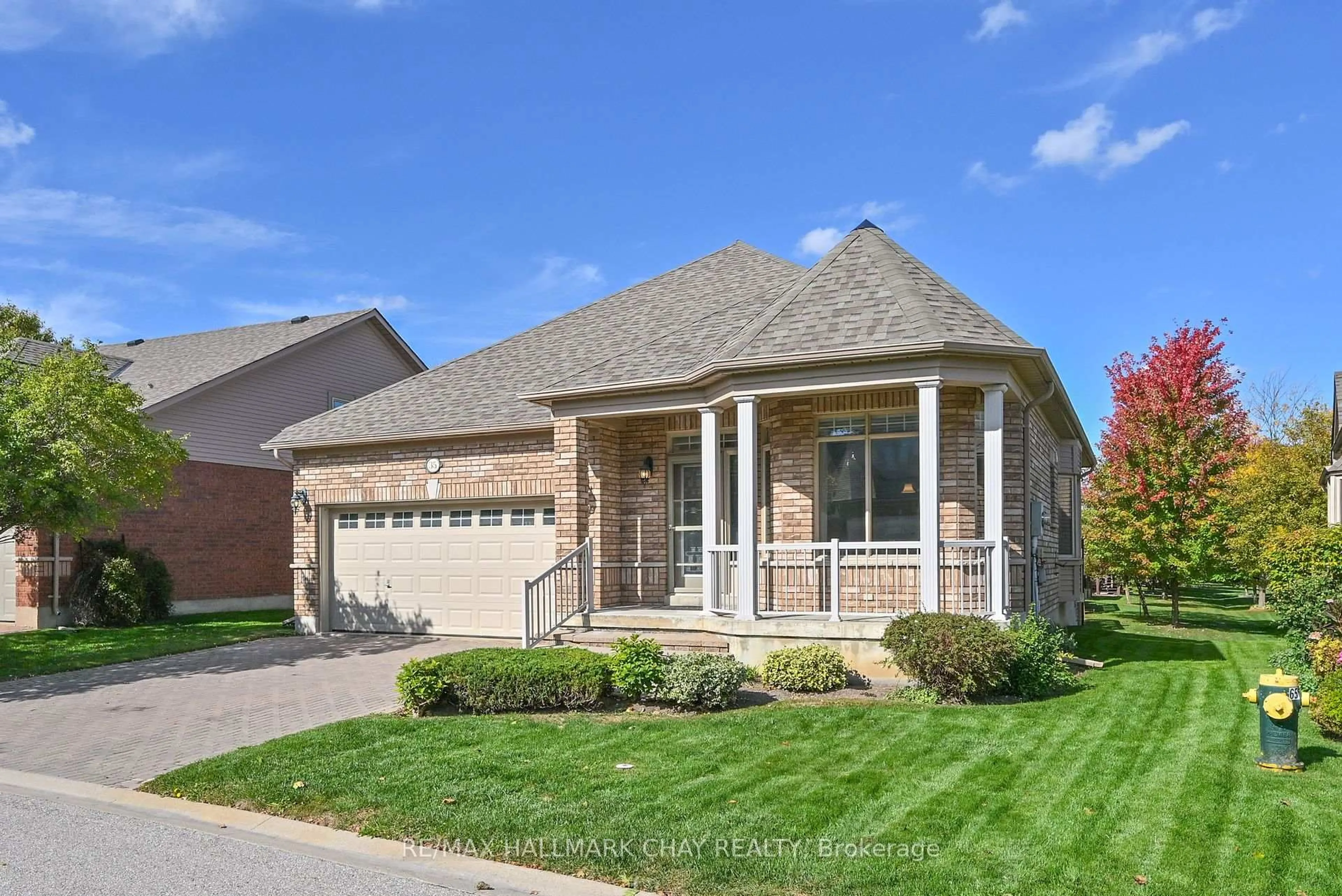 Home with brick exterior material, street for 35 Via Amici, New Tecumseth Ontario L9R 2C2