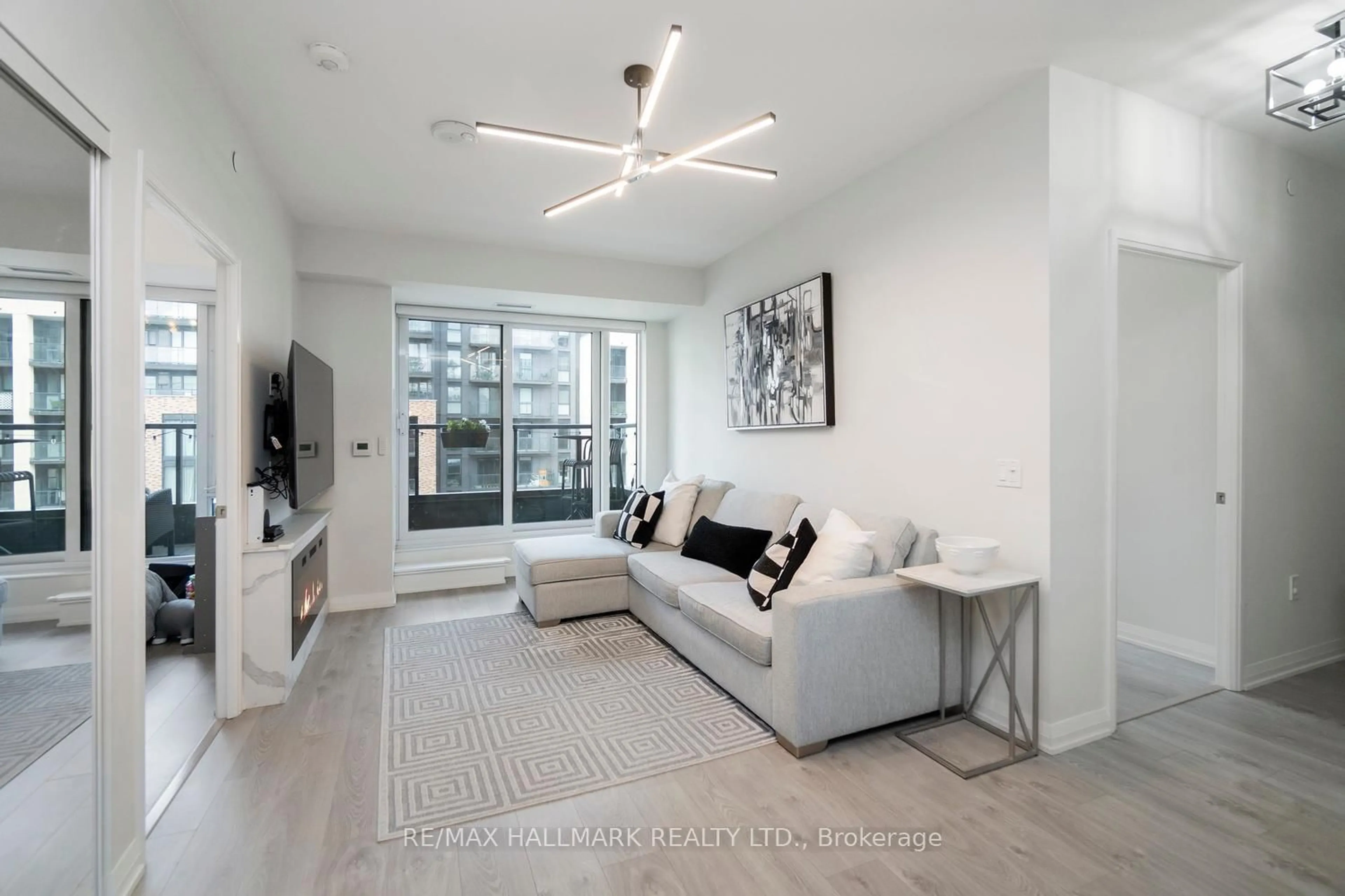 Living room with furniture, unknown for 99 Eagle Rock Way #729, Vaughan Ontario L6A 5A7