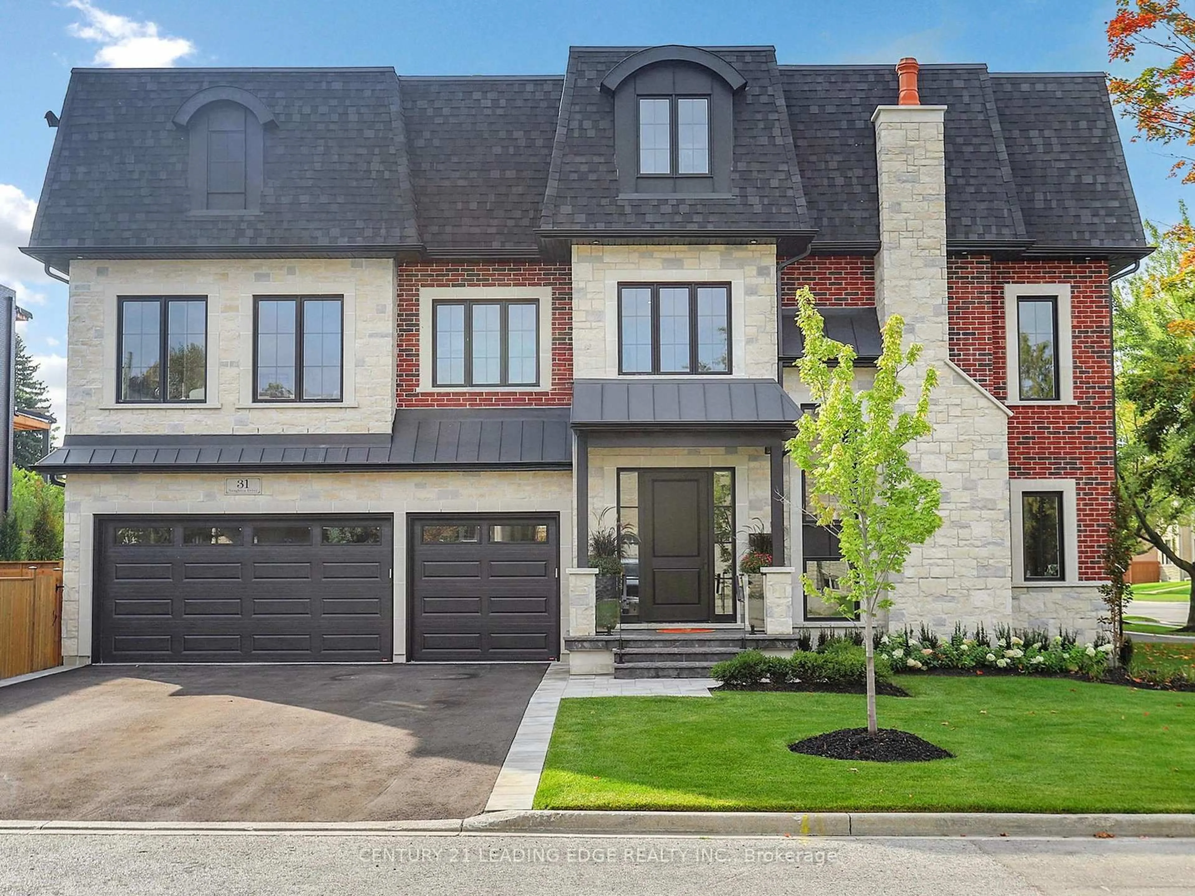 Home with brick exterior material, street for 31 Naughton Dr, Richmond Hill Ontario L4C 4M6