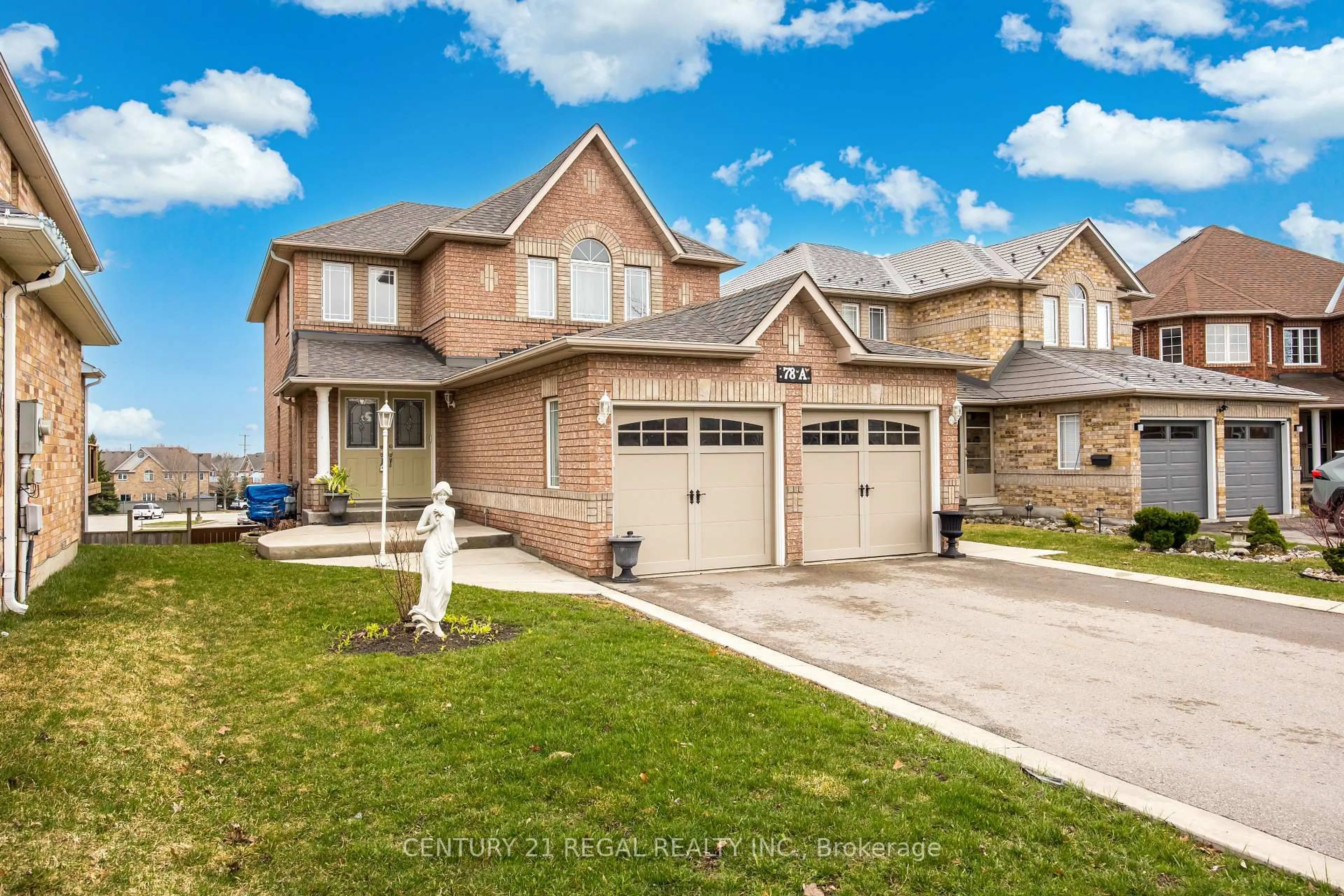 Home with brick exterior material, street for 78A Kerfoot Cres, Georgina Ontario L4P 4H2