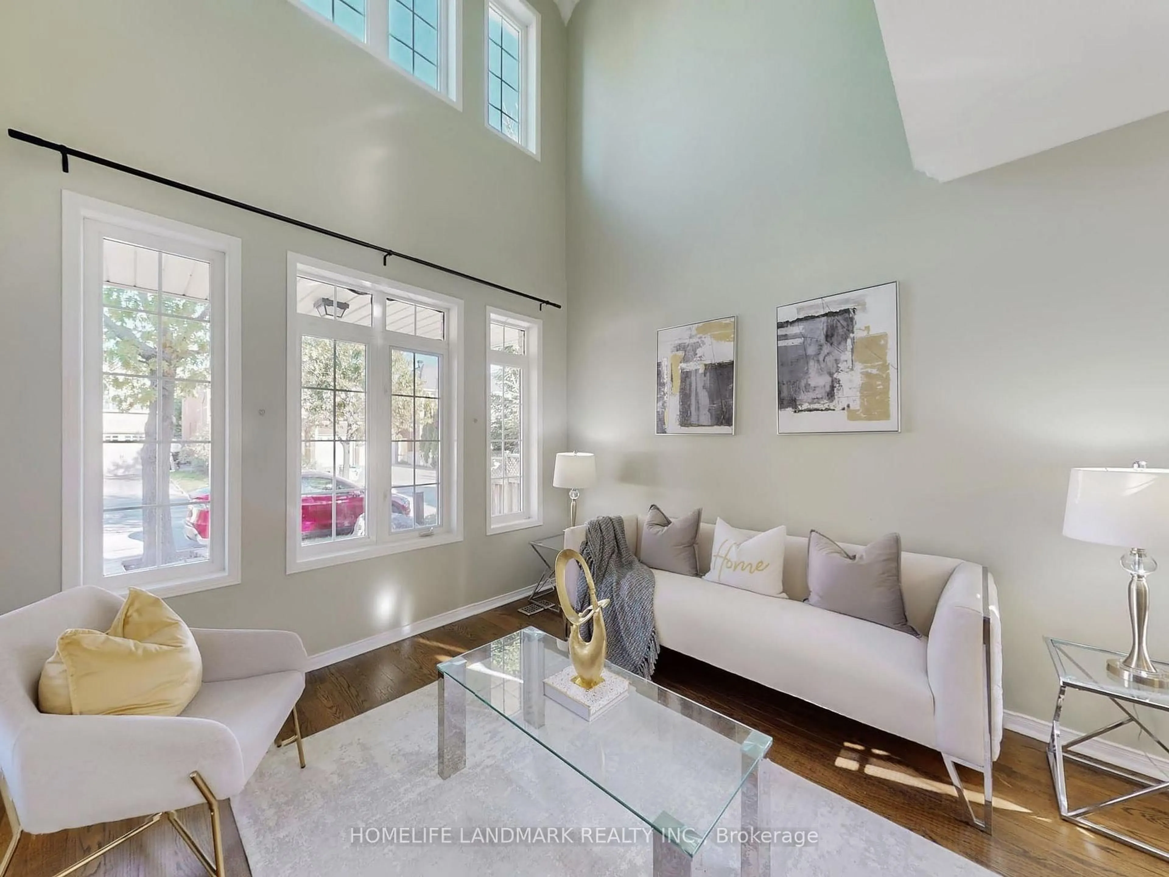 Living room with furniture, unknown for 40 Belgrave Sq, Markham Ontario L6C 2T6