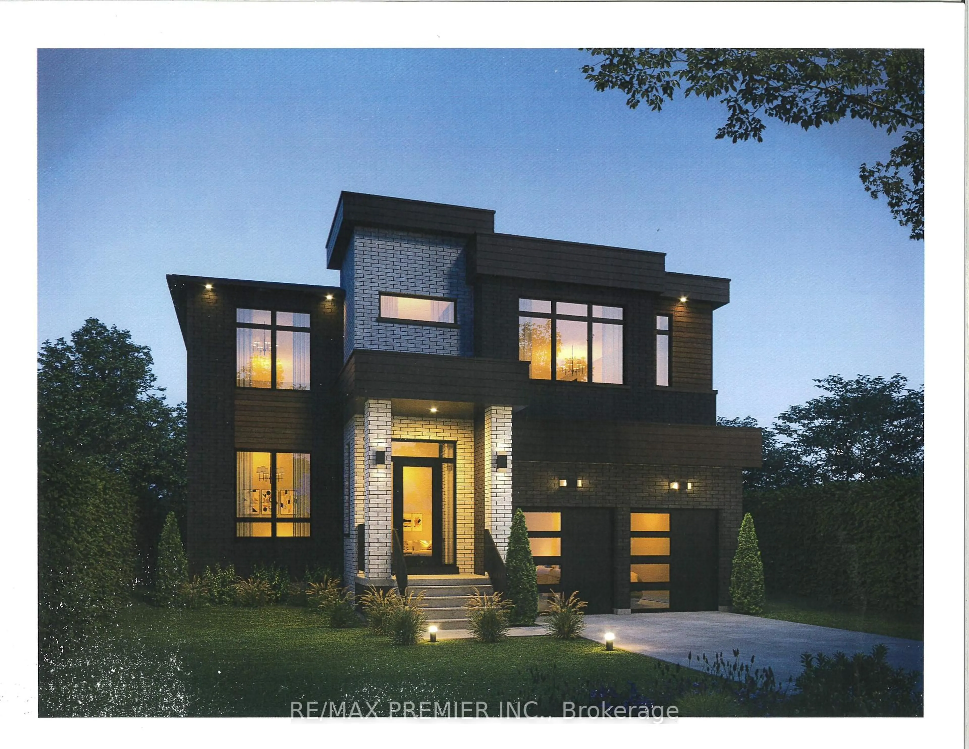 Home with brick exterior material, street for Lot 2 Glenmore Ave, Richmond Hill Ontario L4E 3E9