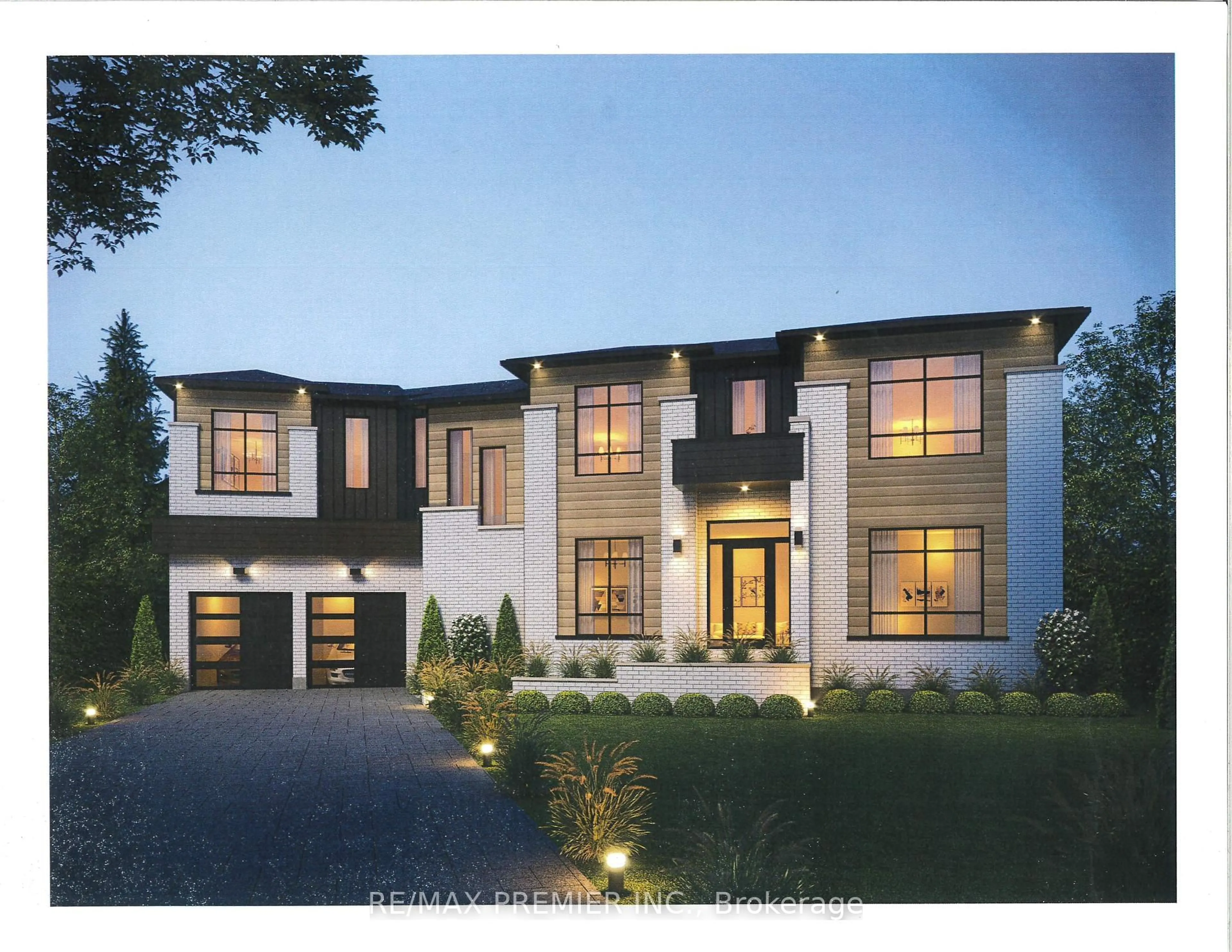 Home with brick exterior material, street for Lot 3 Glenmore Ave, Richmond Hill Ontario L4E 3E9